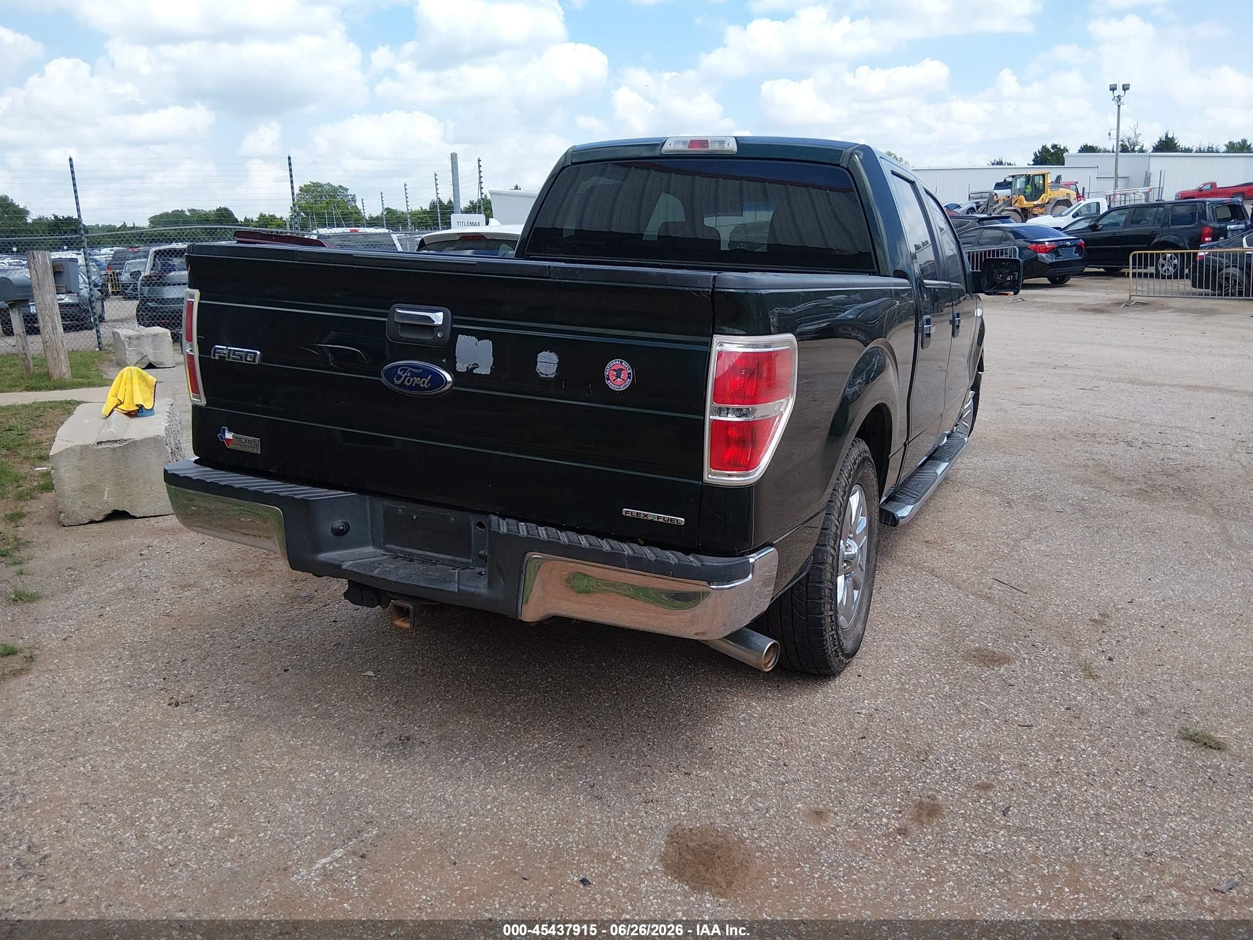 2013 Ford F-150 Xlt Green vin: 1FTFW1CF1DKD36703