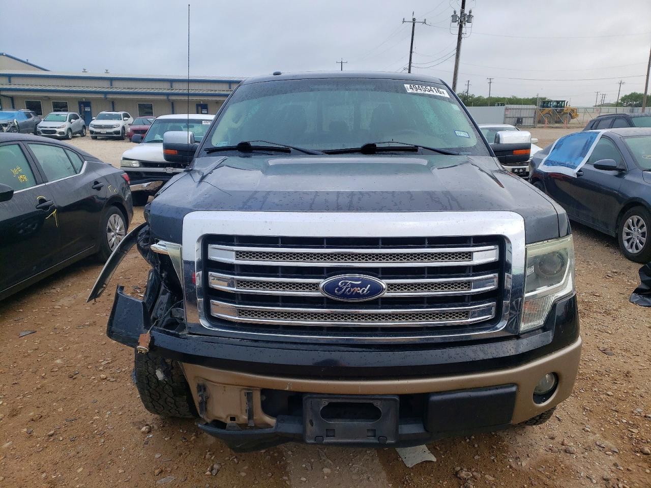 2013 Ford F150 Supercrew Black vin: 1FTFW1CF1DKF82912