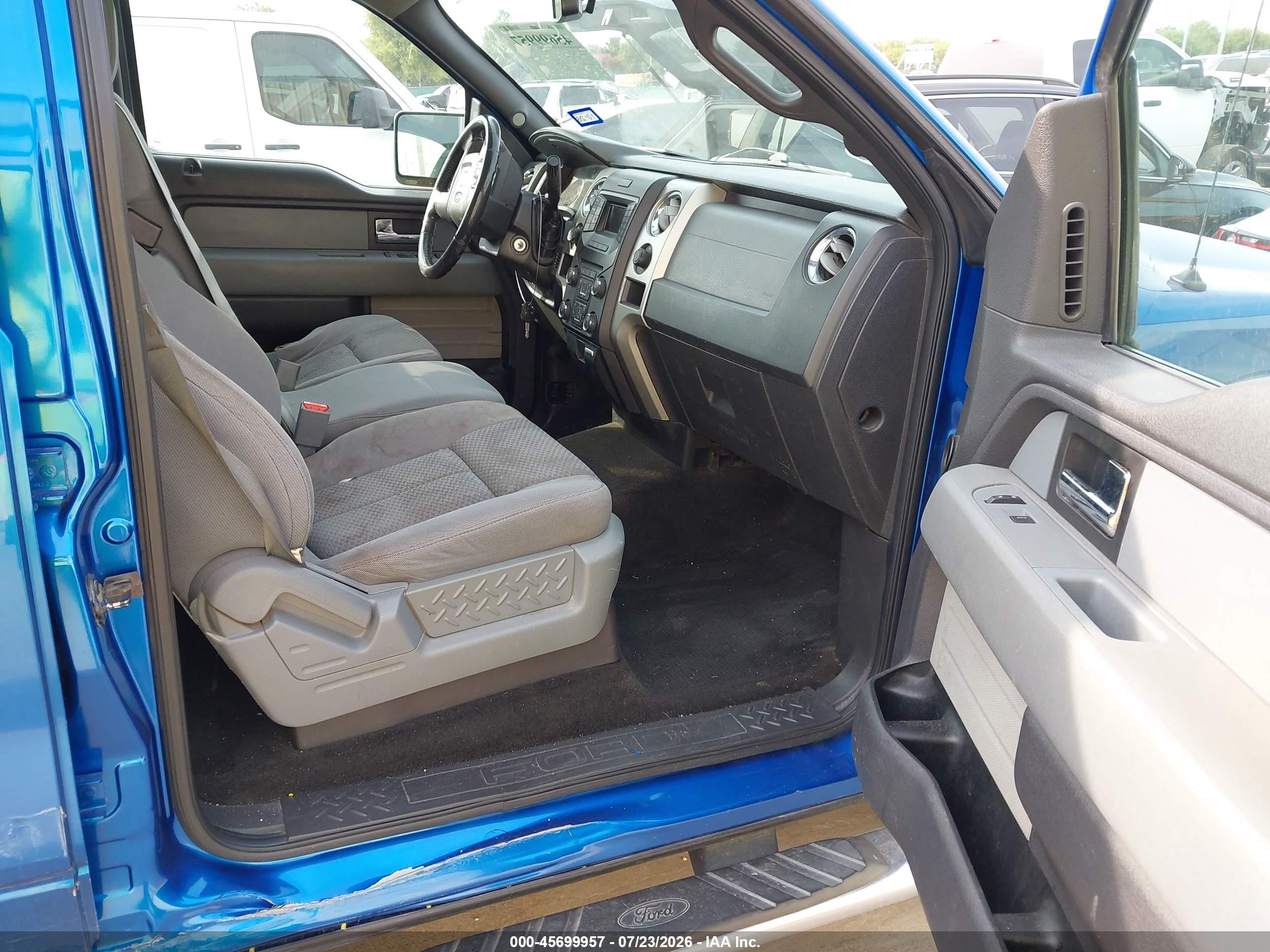 2013 Ford F-150 Xlt Blue vin: 1FTFW1CF1DKF93344