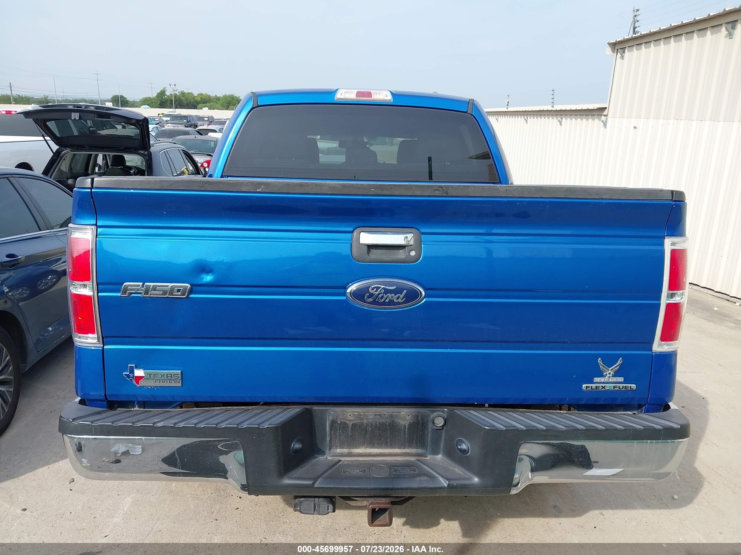 2013 Ford F-150 Xlt Blue vin: 1FTFW1CF1DKF93344