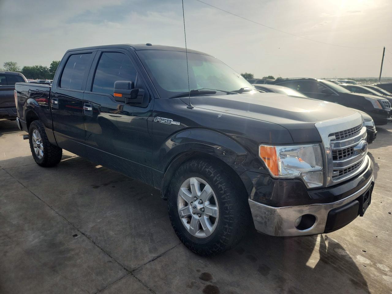 2013 Ford F150 Supercrew Black vin: 1FTFW1CF1DKF94123