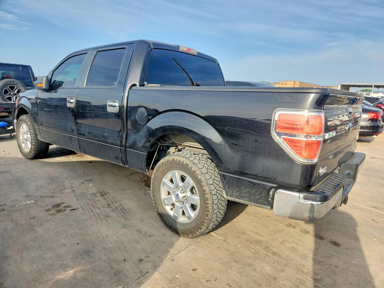 2013 Ford F150 Supercrew Black vin: 1FTFW1CF1DKF94123
