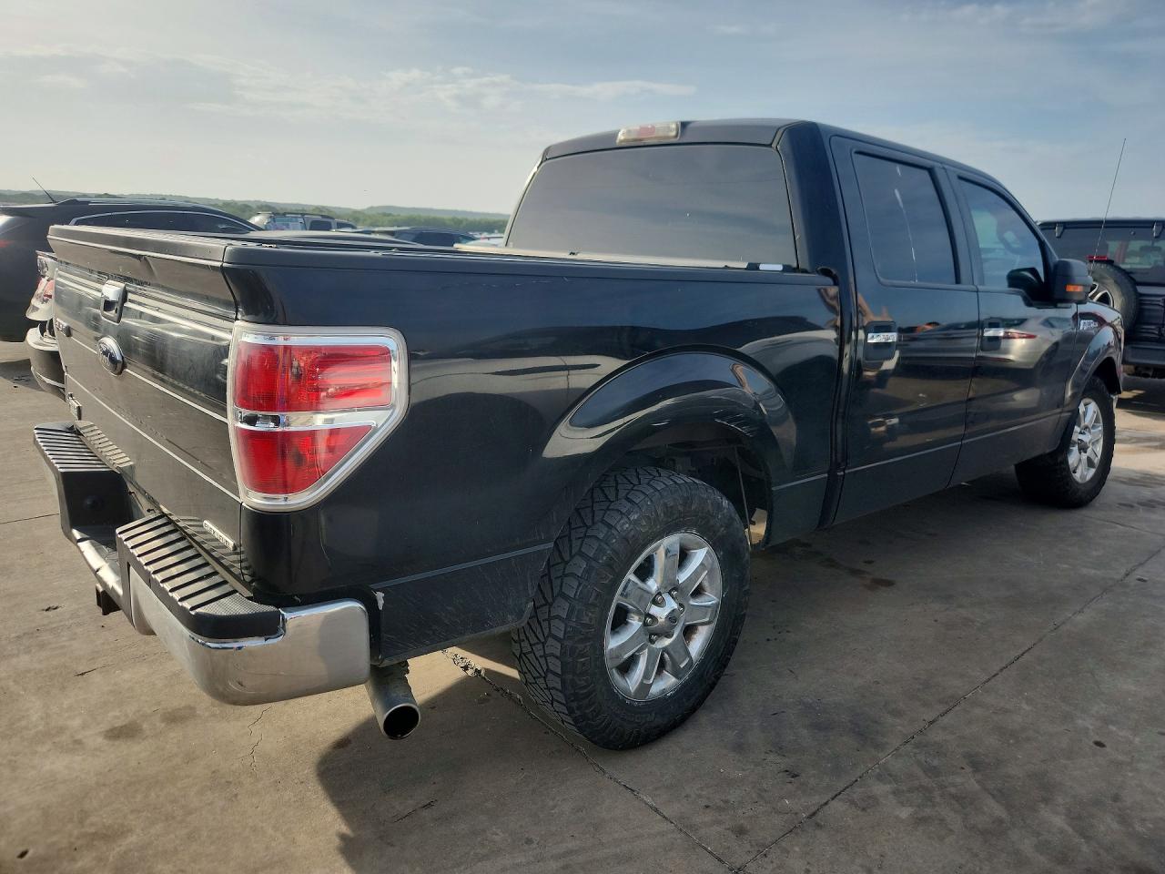 2013 Ford F150 Supercrew Black vin: 1FTFW1CF1DKF94123