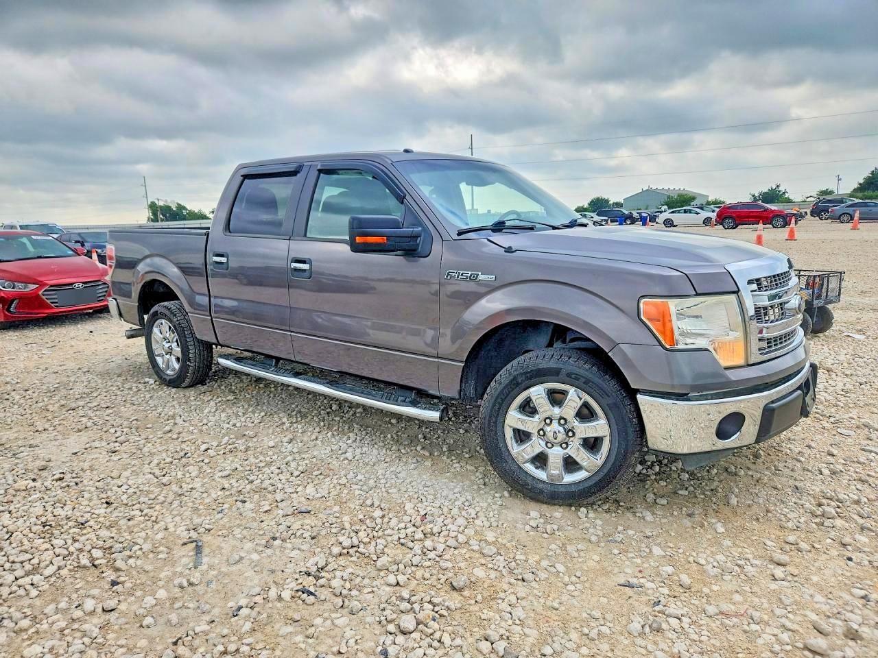 2014 Ford F150 Supercrew Silver vin: 1FTFW1CF1EFC85150