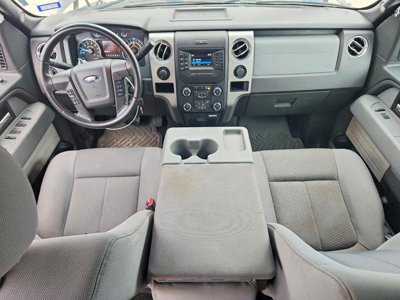 2014 Ford F150 Supercrew Silver vin: 1FTFW1CF1EFC85150