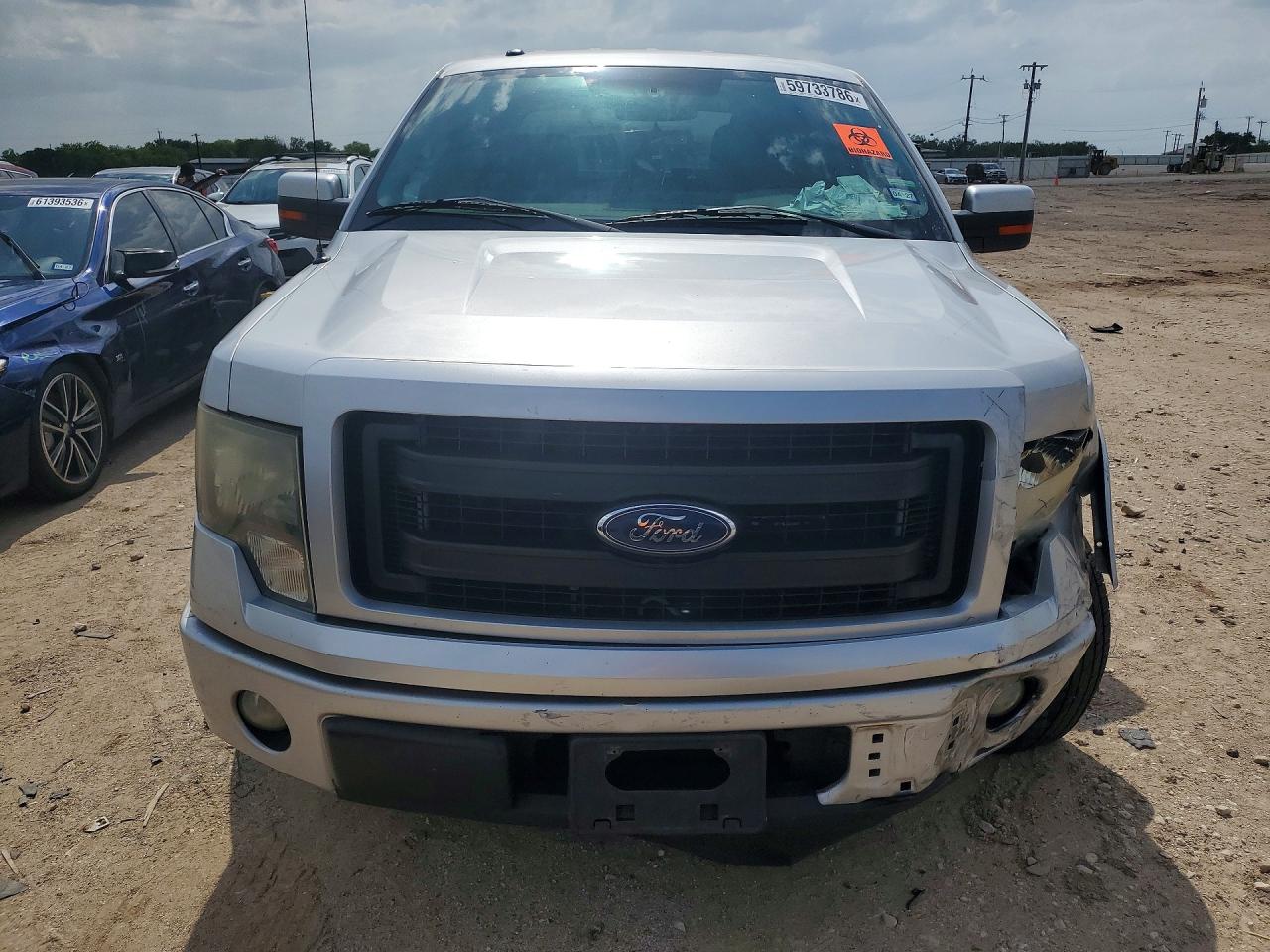 2014 Ford F150 Supercrew Серебряный vin: 1FTFW1CF1EKD30336