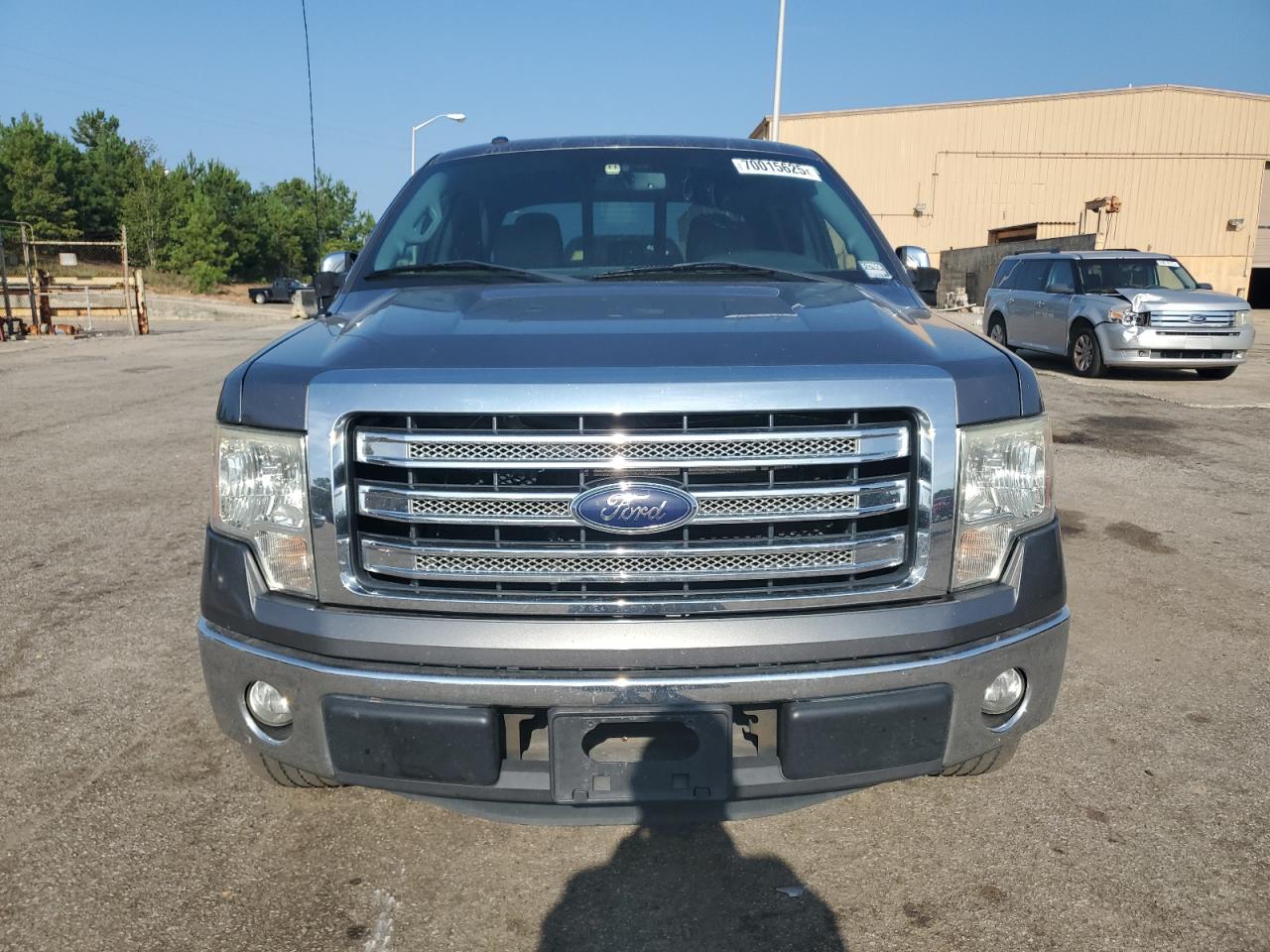 2014 Ford F150 Supercrew Gray vin: 1FTFW1CF1EKF31833