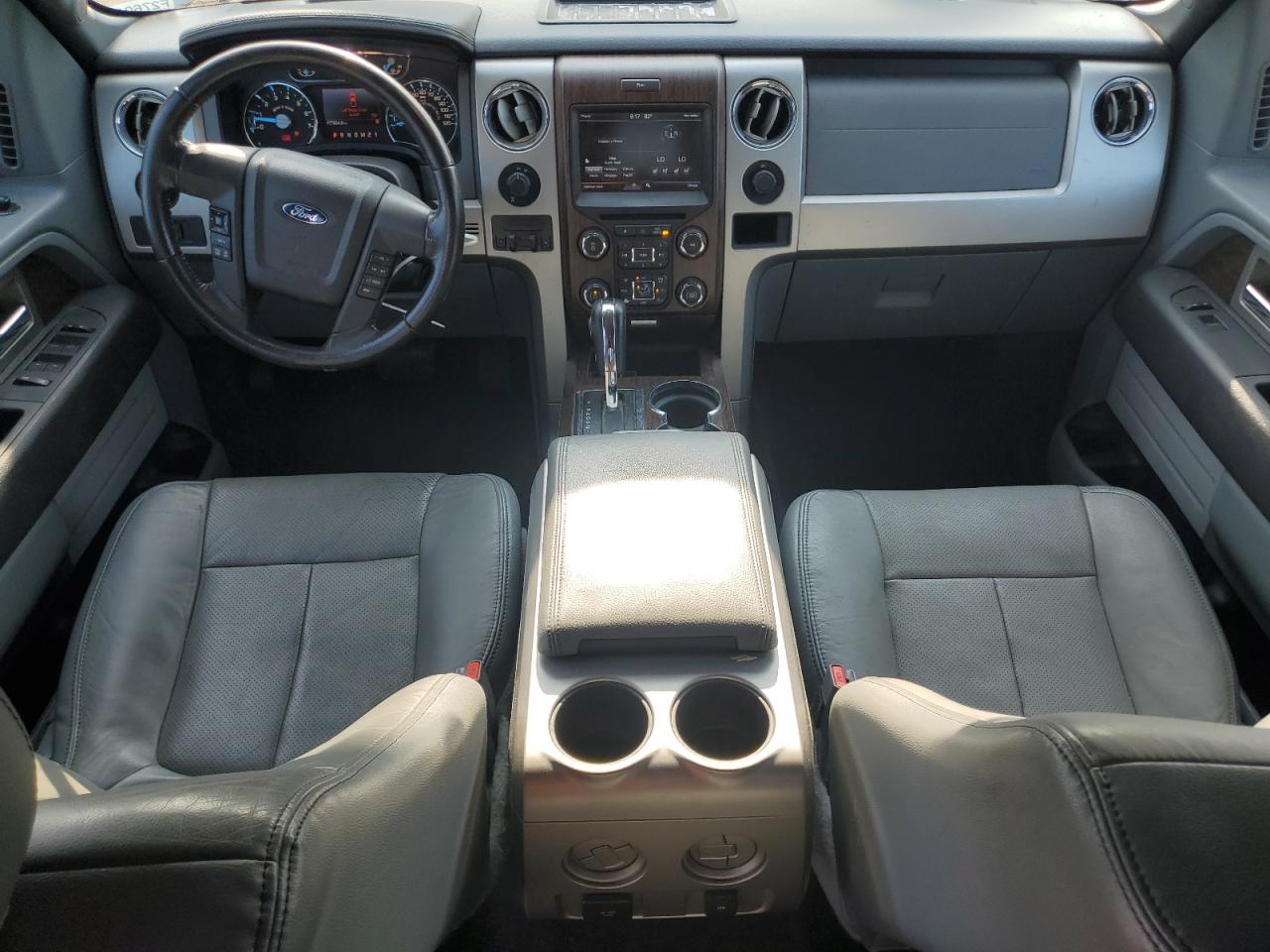 2014 Ford F150 Supercrew Gray vin: 1FTFW1CF1EKF31833
