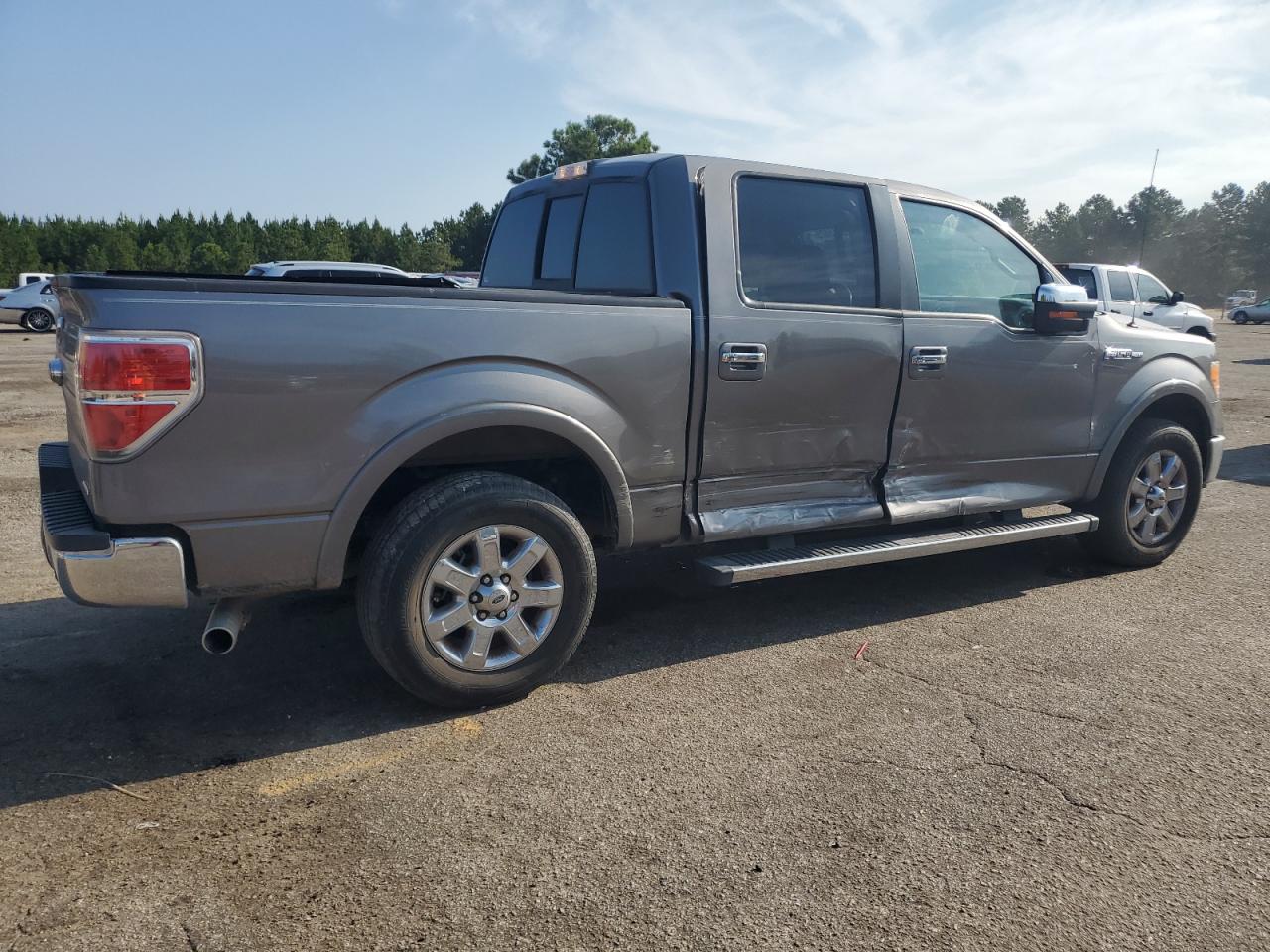 2014 Ford F150 Supercrew Gray vin: 1FTFW1CF1EKF31833