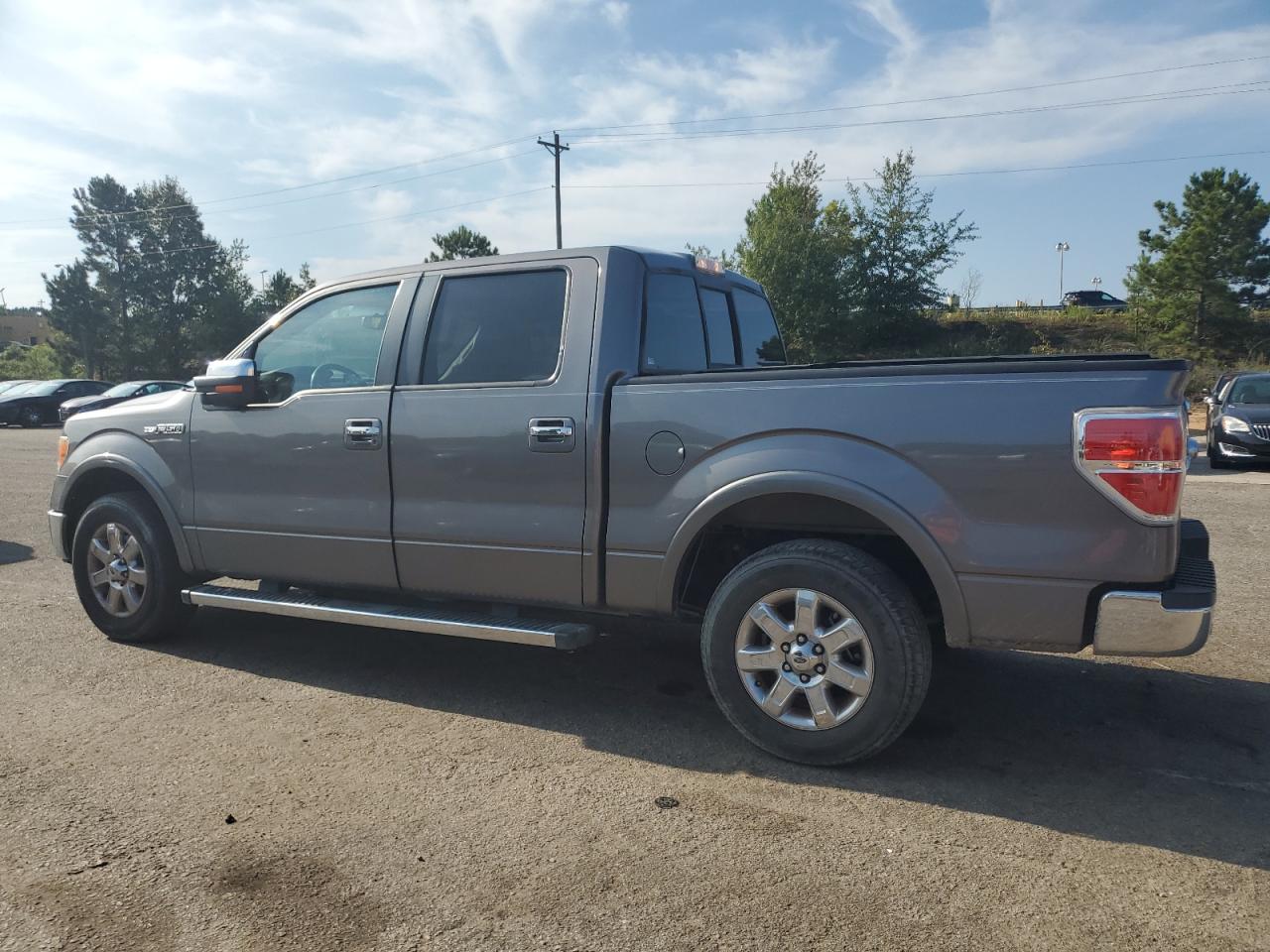 2014 Ford F150 Supercrew Gray vin: 1FTFW1CF1EKF31833