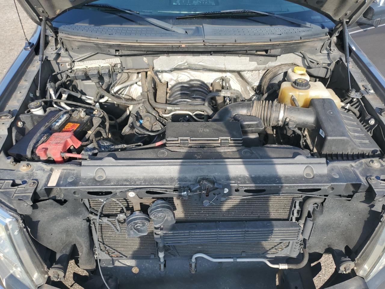 2014 Ford F150 Supercrew Gray vin: 1FTFW1CF1EKF31833
