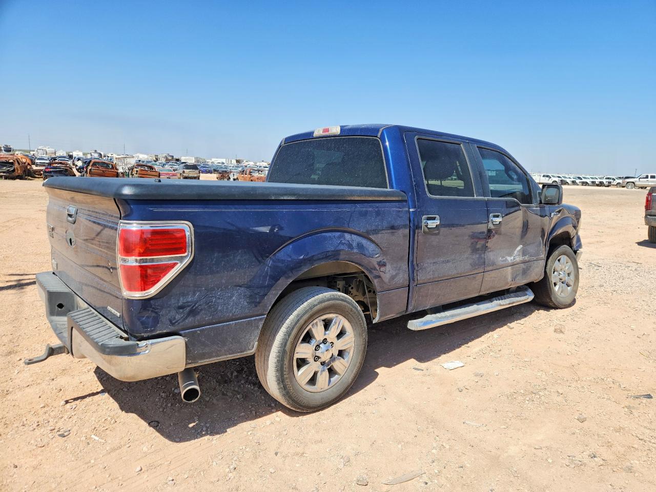 2011 Ford F150 Supercrew Blue vin: 1FTFW1CF2BFA06607