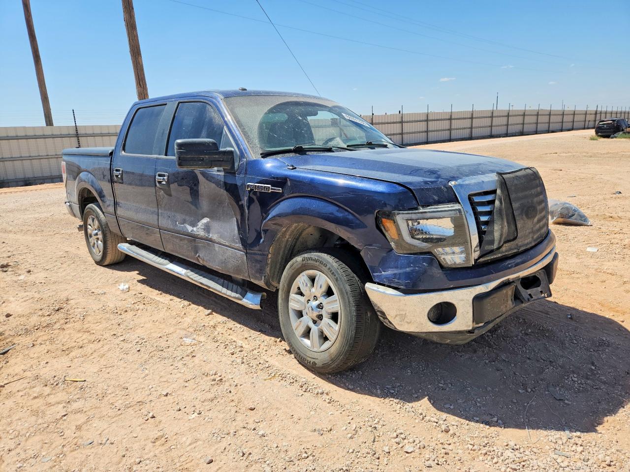 2011 Ford F150 Supercrew Blue vin: 1FTFW1CF2BFA06607