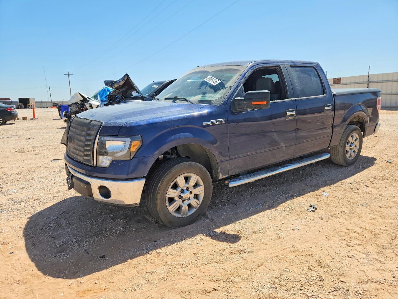 2011 Ford F150 Supercrew Blue vin: 1FTFW1CF2BFA06607