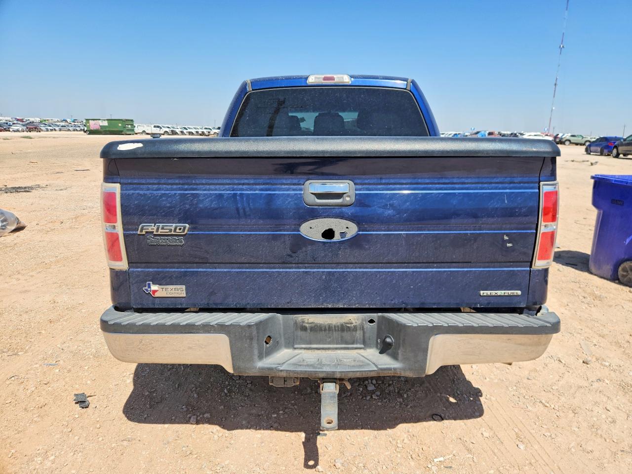 2011 Ford F150 Supercrew Blue vin: 1FTFW1CF2BFA06607