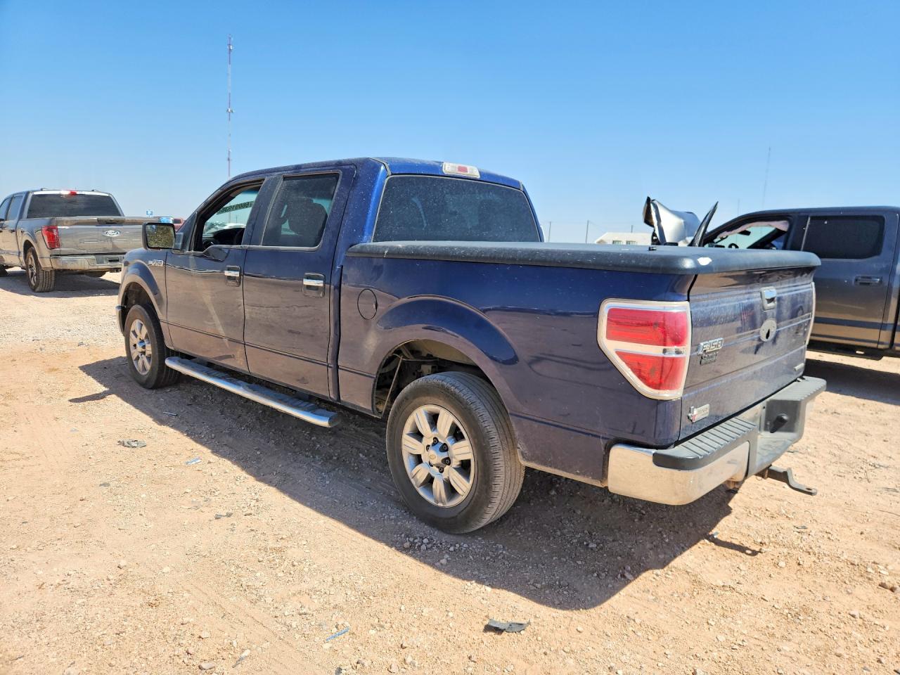 2011 Ford F150 Supercrew Blue vin: 1FTFW1CF2BFA06607