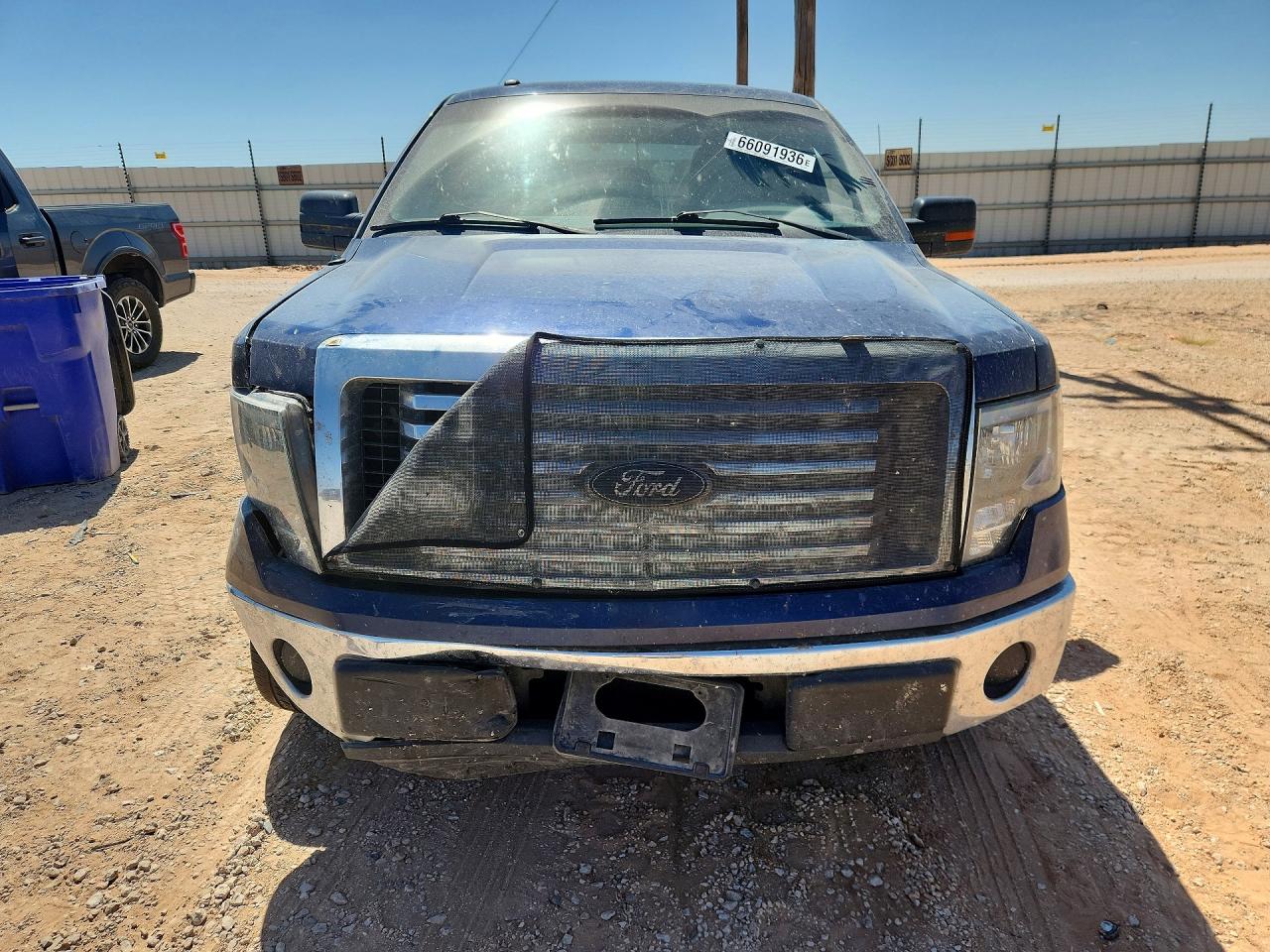 2011 Ford F150 Supercrew Blue vin: 1FTFW1CF2BFA06607