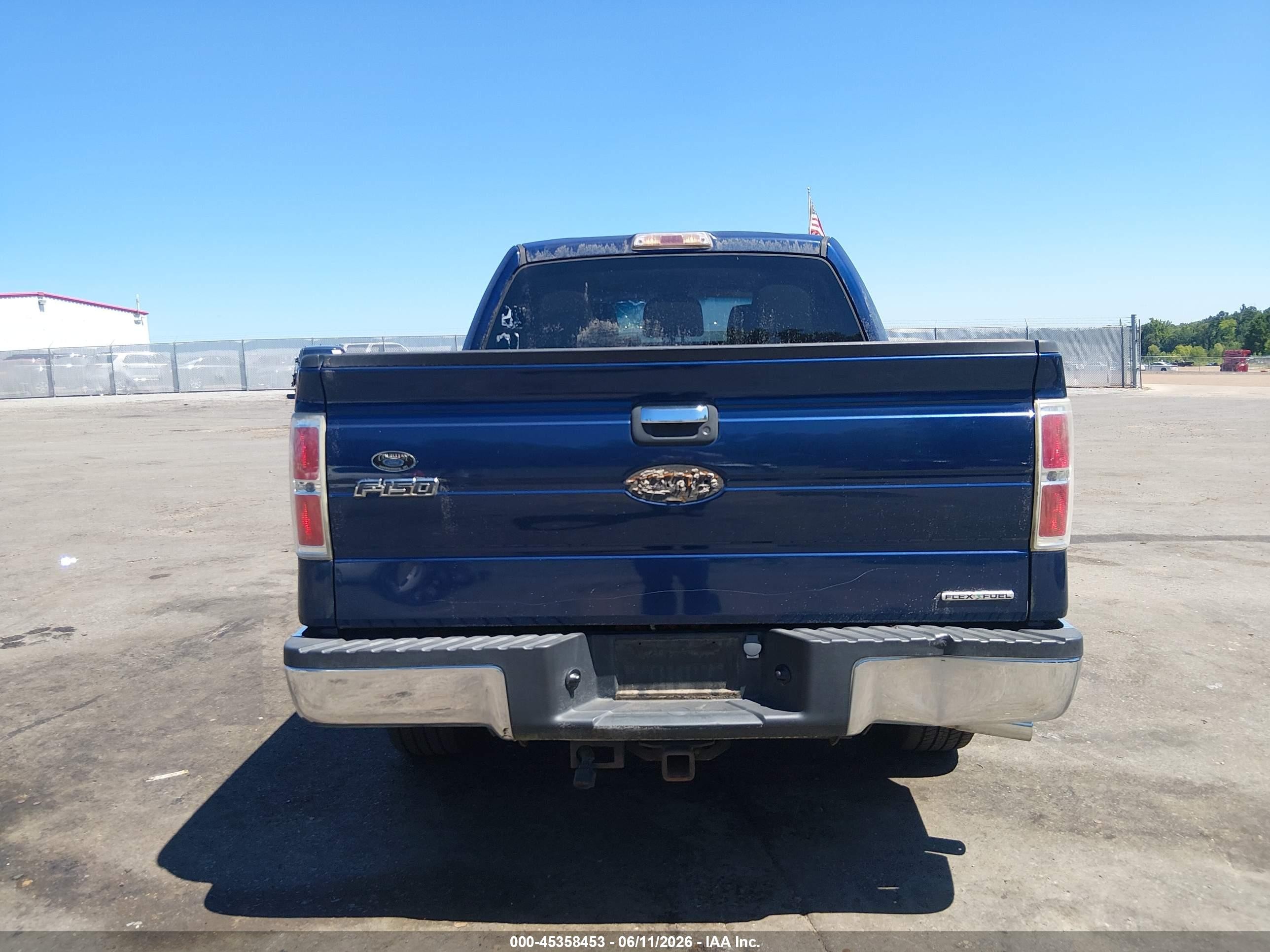 2011 Ford F-150 Xlt Blue vin: 1FTFW1CF2BFA17445