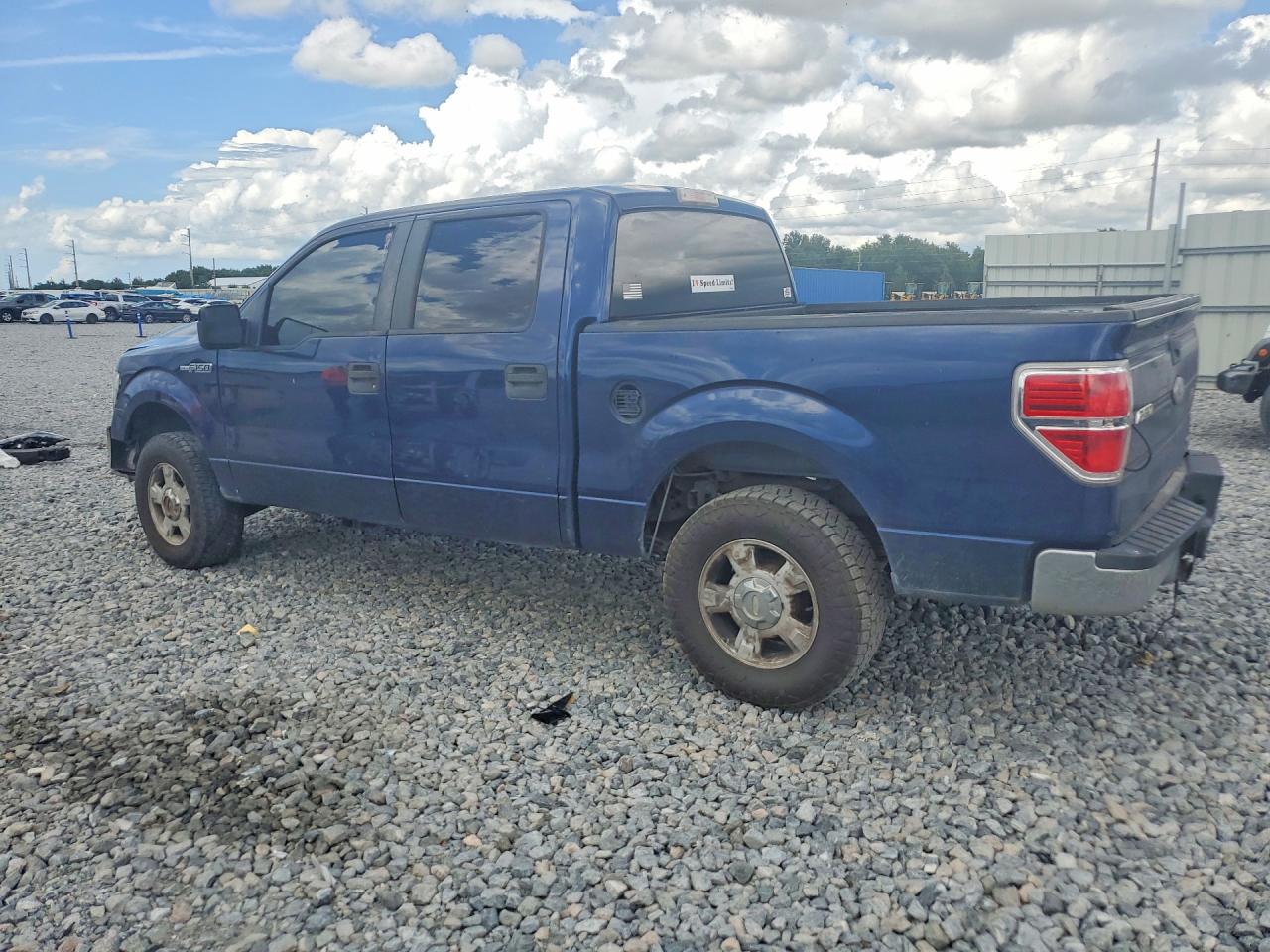 2011 Ford F150 Supercrew Blue vin: 1FTFW1CF2BFA87656