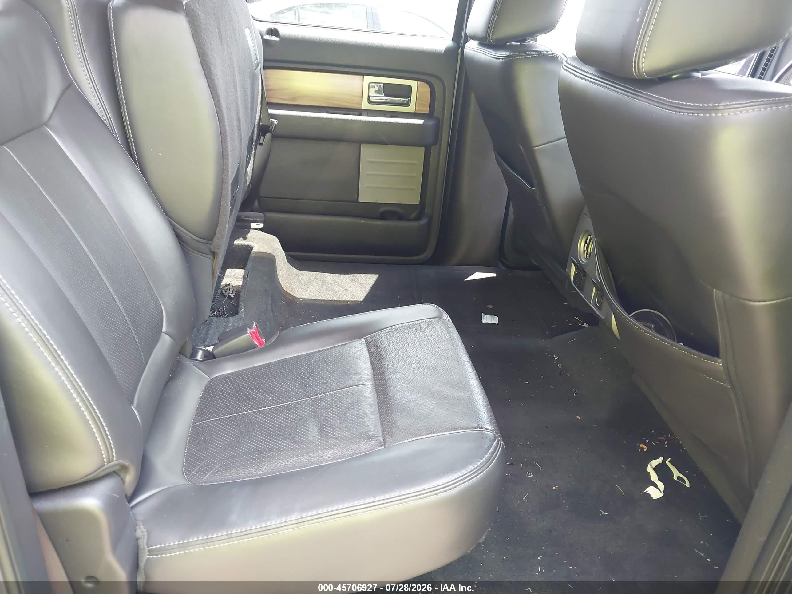 2011 Ford F-150 Lariat Gray vin: 1FTFW1CF2BKD03609