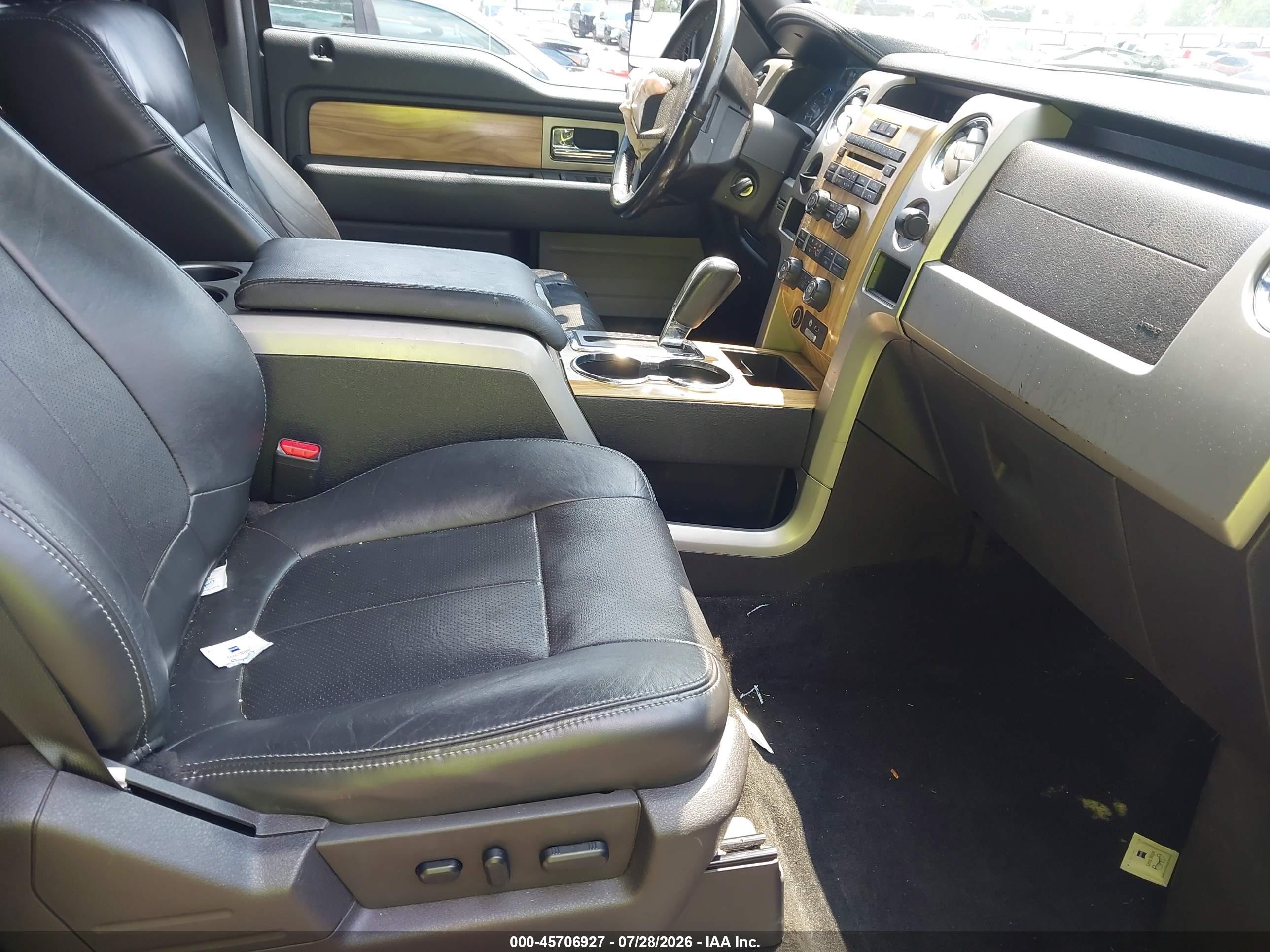 2011 Ford F-150 Lariat Gray vin: 1FTFW1CF2BKD03609