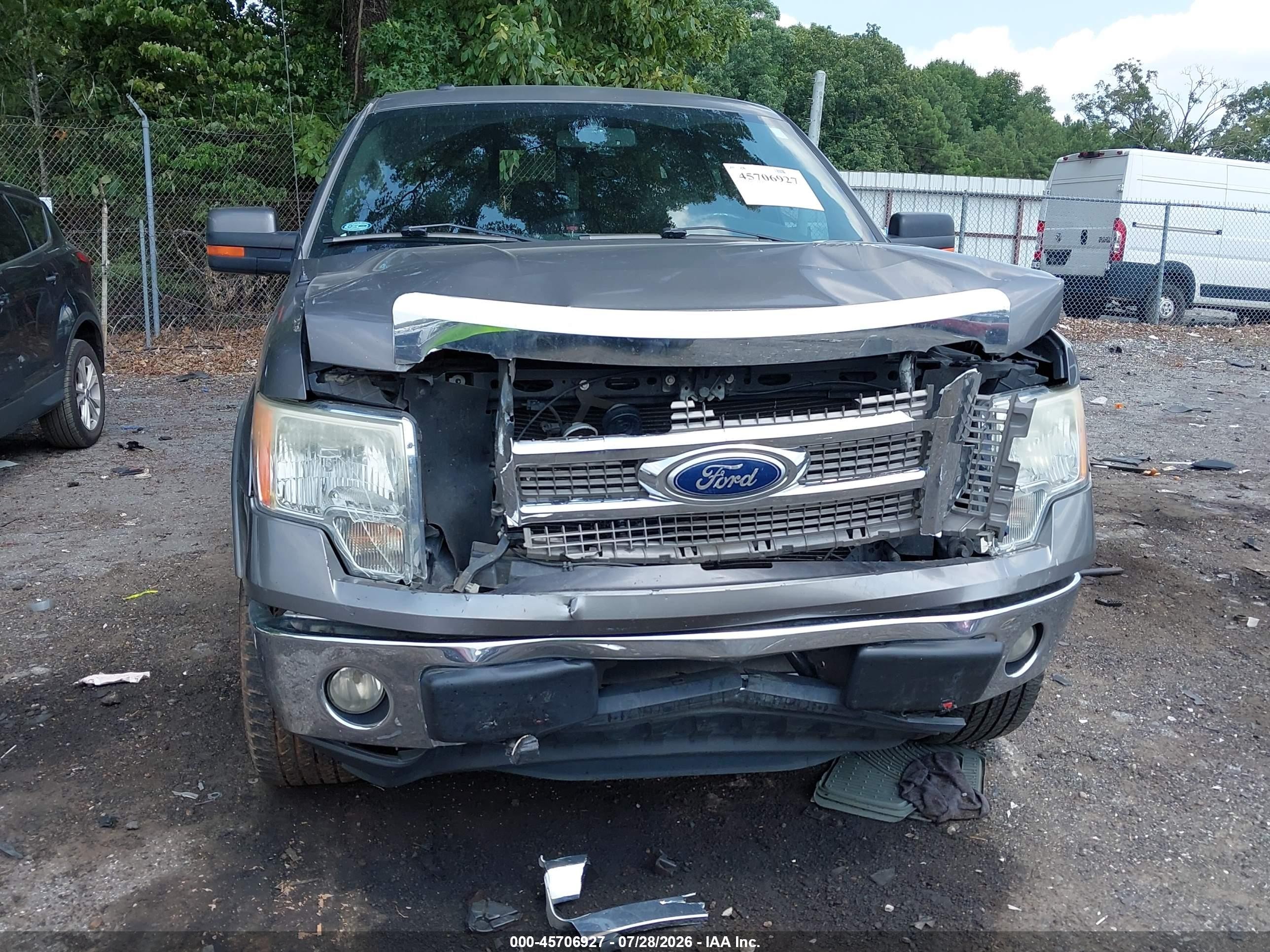 2011 Ford F-150 Lariat Gray vin: 1FTFW1CF2BKD03609