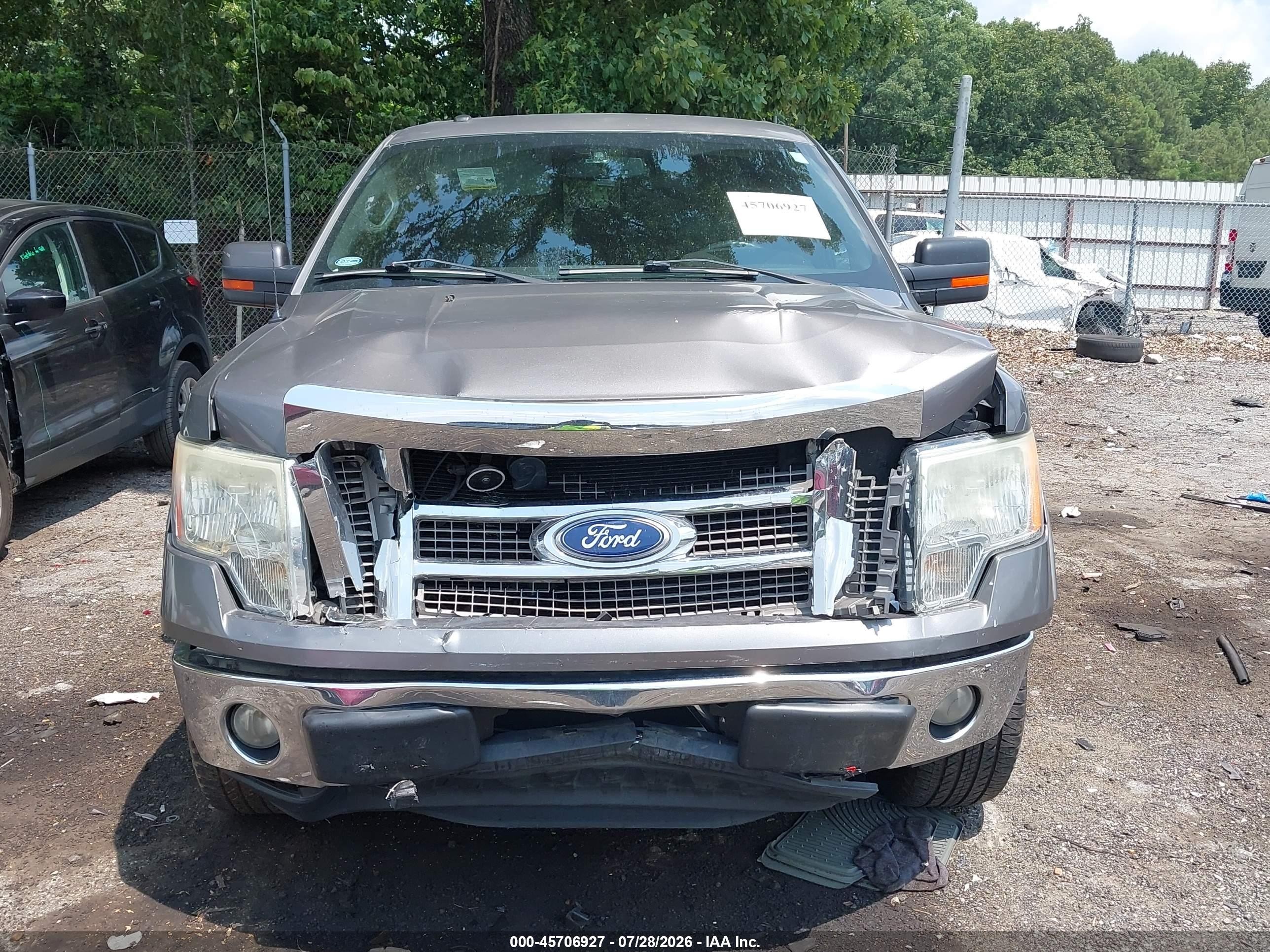 2011 Ford F-150 Lariat Gray vin: 1FTFW1CF2BKD03609