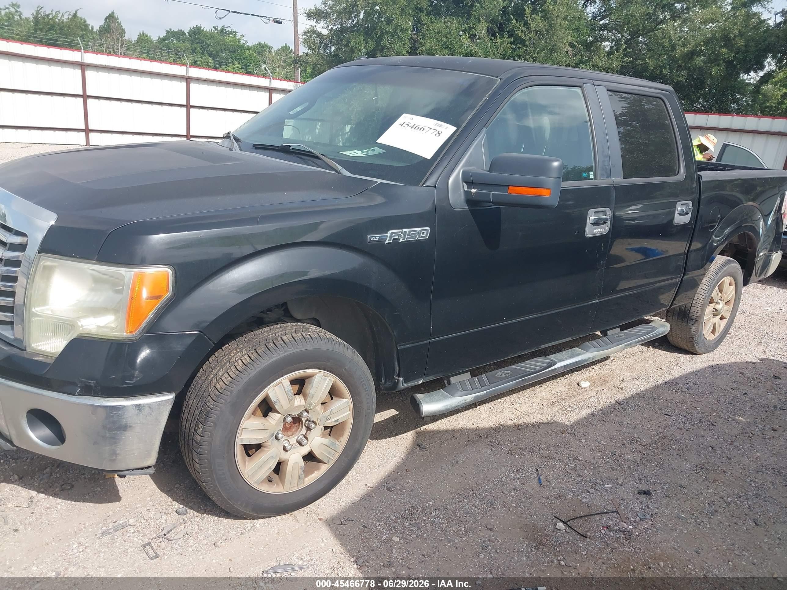 2011 Ford F-150 Fx2/king Ranch/lariat/platinum/xl/xlt Black vin: 1FTFW1CF2BKD81260