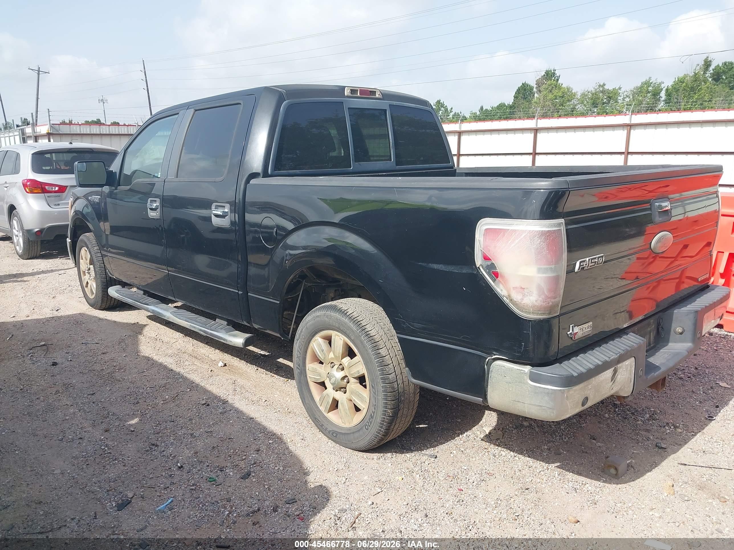 2011 Ford F-150 Fx2/king Ranch/lariat/platinum/xl/xlt Black vin: 1FTFW1CF2BKD81260