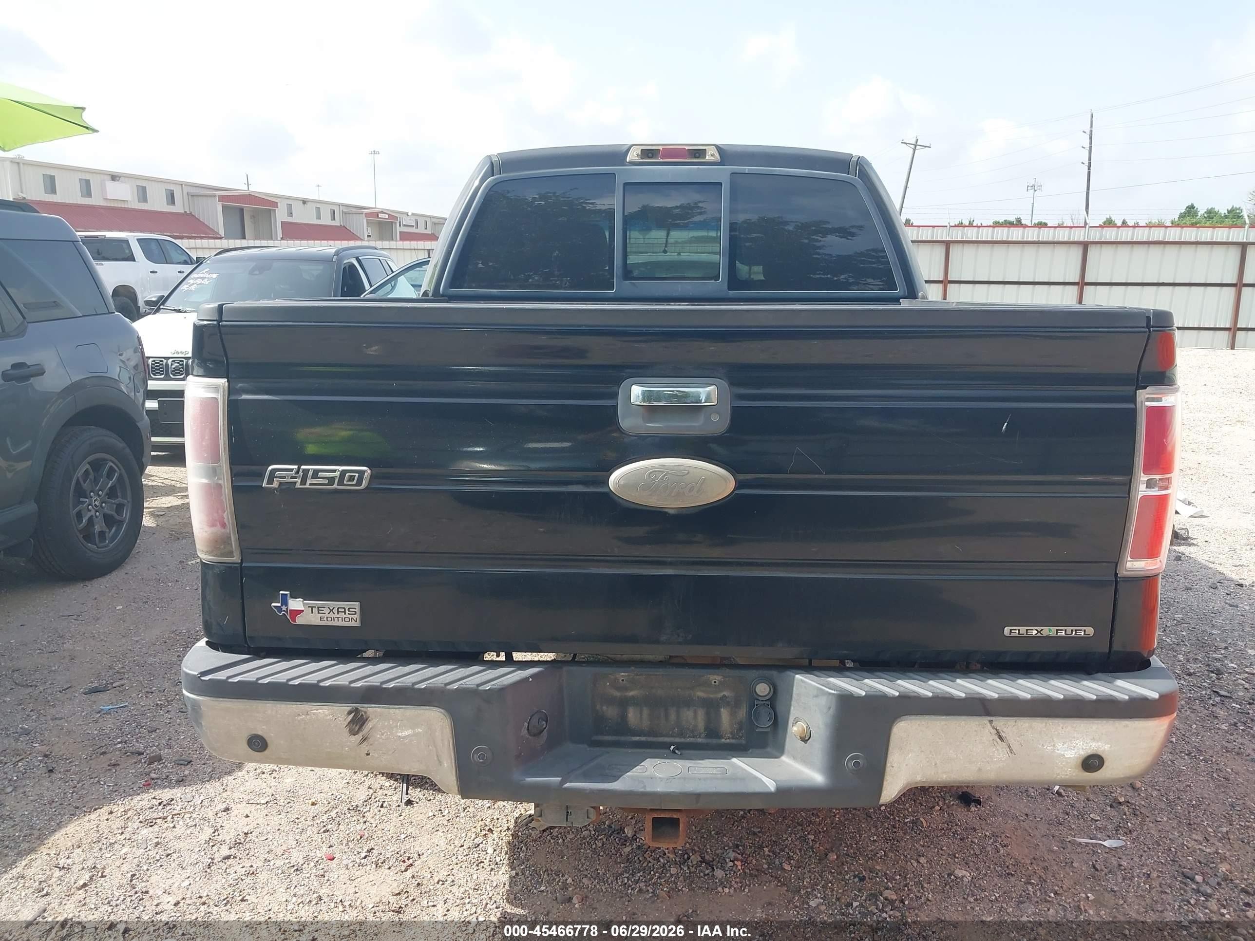 2011 Ford F-150 Fx2/king Ranch/lariat/platinum/xl/xlt Black vin: 1FTFW1CF2BKD81260