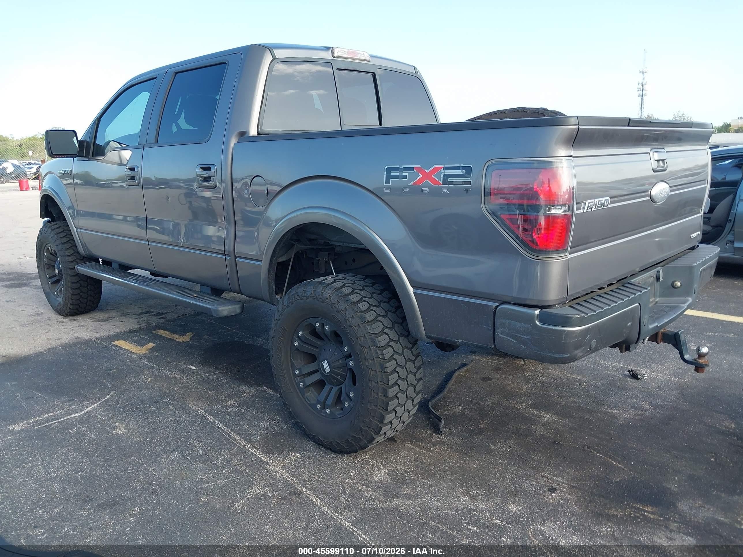 2011 Ford F-150 Fx2/king Ranch/lariat/platinum/xl/xlt Gray vin: 1FTFW1CF2BKE08358