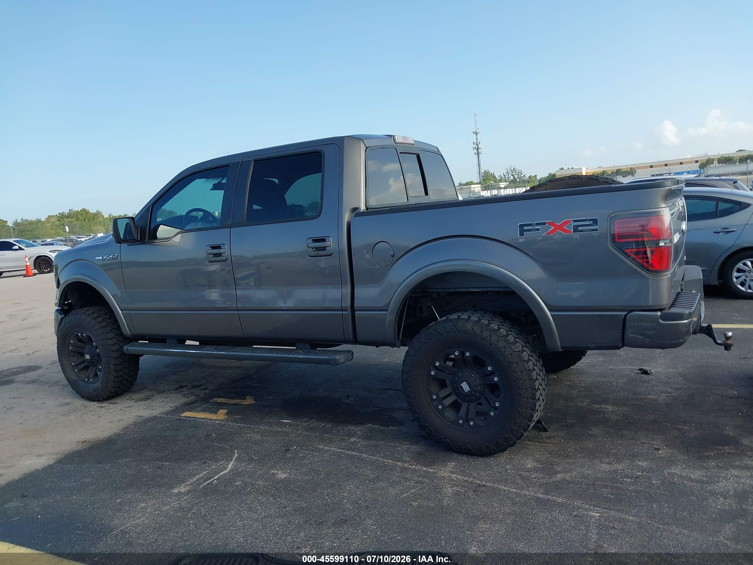 2011 Ford F-150 Fx2/king Ranch/lariat/platinum/xl/xlt Gray vin: 1FTFW1CF2BKE08358