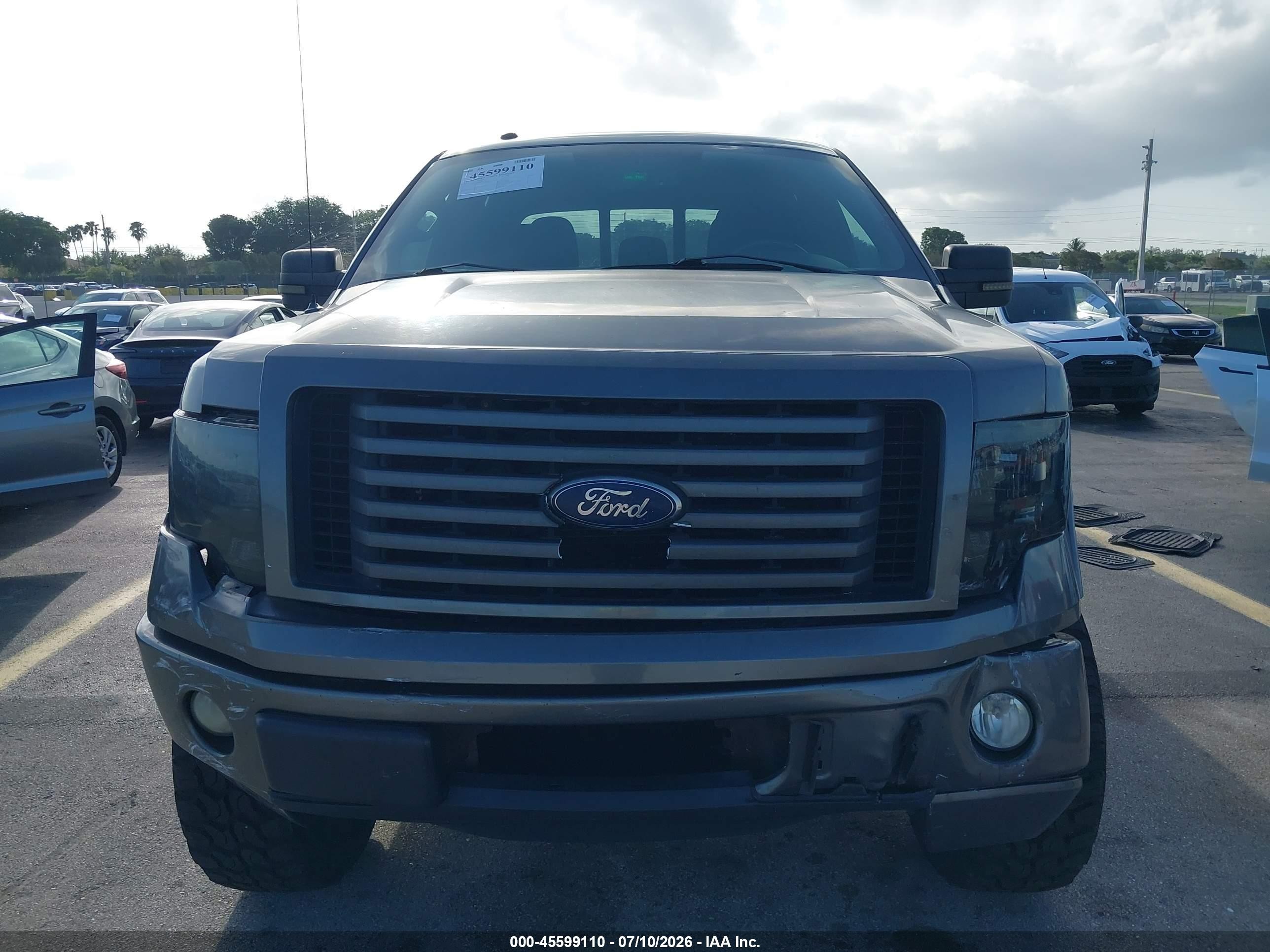 2011 Ford F-150 Fx2/king Ranch/lariat/platinum/xl/xlt Gray vin: 1FTFW1CF2BKE08358