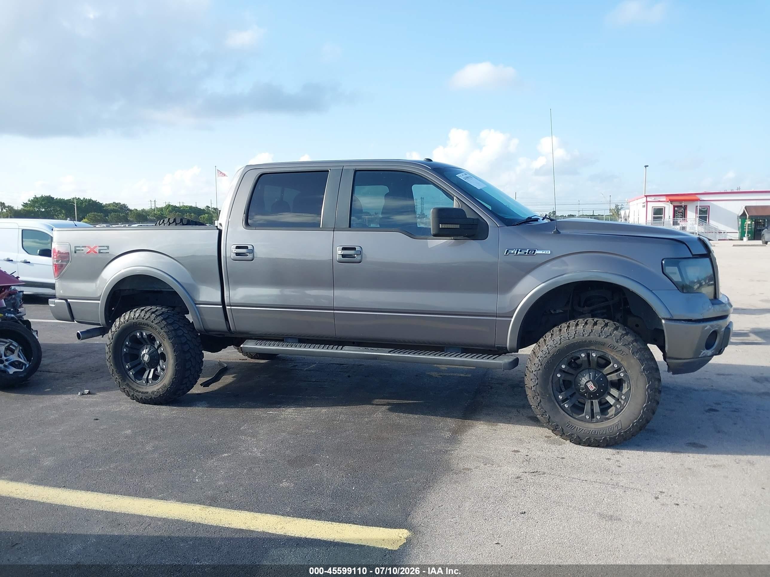 2011 Ford F-150 Fx2/king Ranch/lariat/platinum/xl/xlt Gray vin: 1FTFW1CF2BKE08358