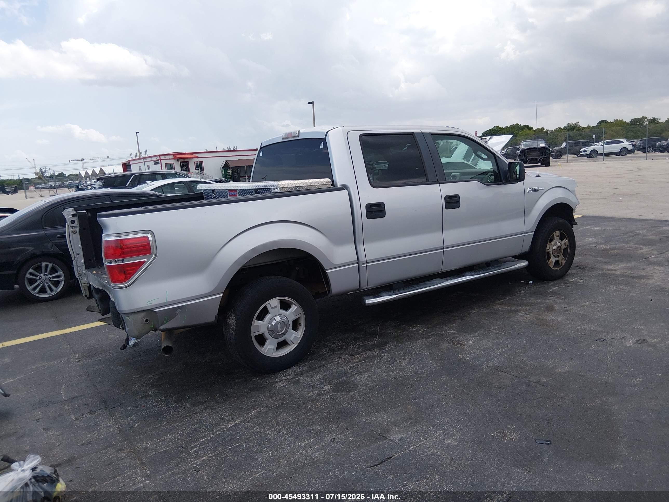 2012 Ford F-150 Fx2/king Ranch/lariat/platinum/xl/xlt Silver vin: 1FTFW1CF2CFD02146