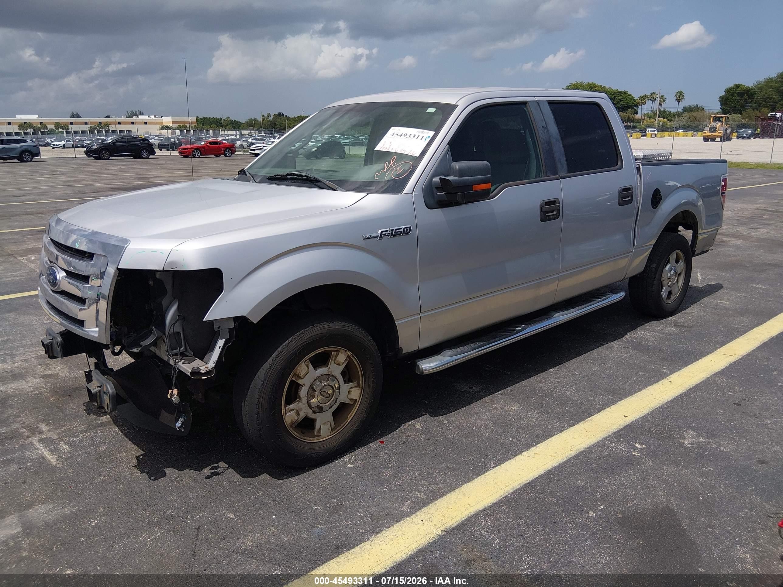 2012 Ford F-150 Fx2/king Ranch/lariat/platinum/xl/xlt Silver vin: 1FTFW1CF2CFD02146