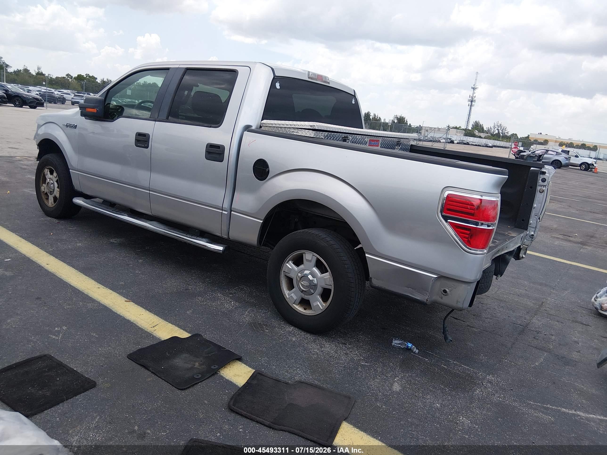 2012 Ford F-150 Fx2/king Ranch/lariat/platinum/xl/xlt Silver vin: 1FTFW1CF2CFD02146