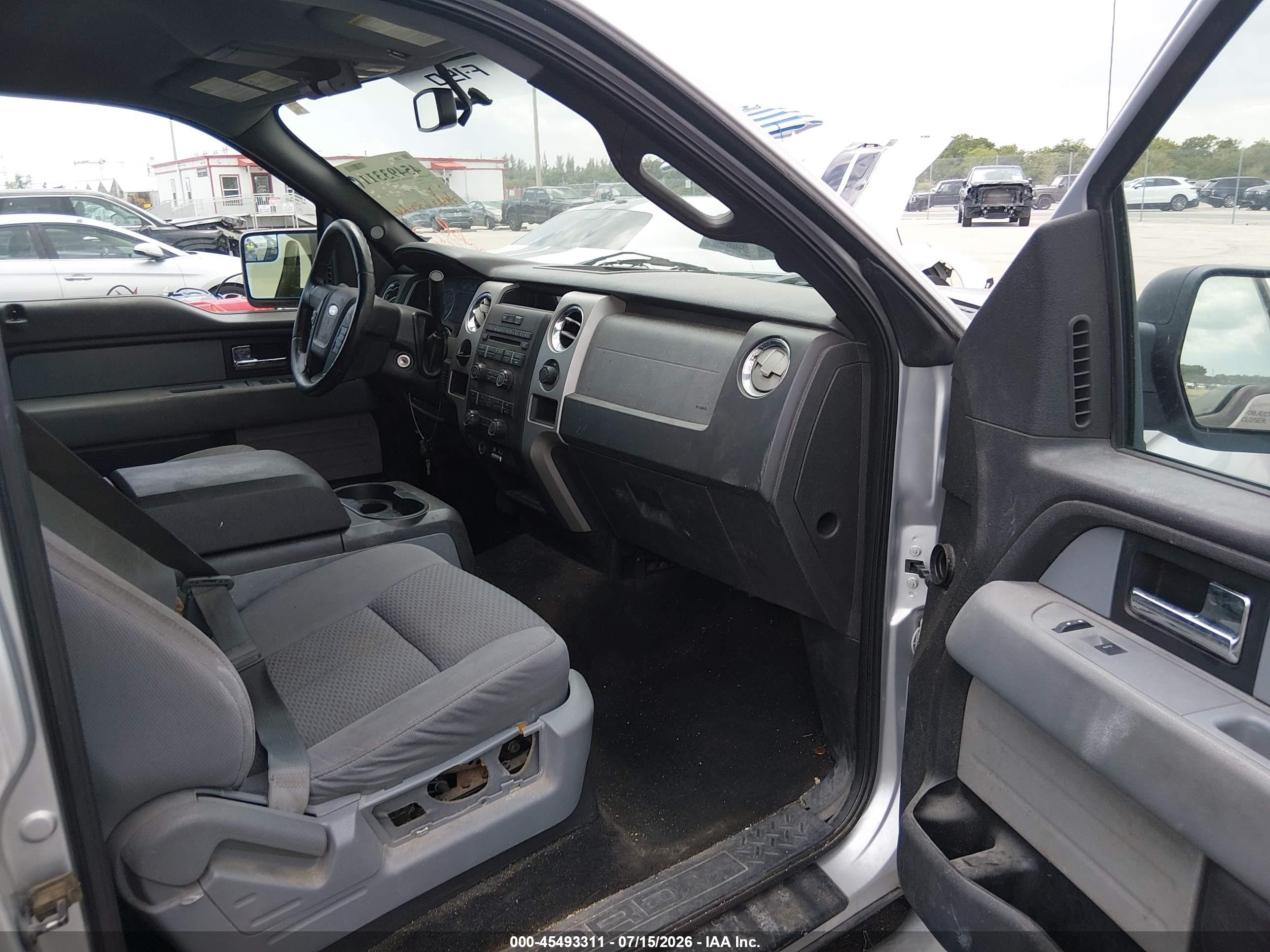 2012 Ford F-150 Fx2/king Ranch/lariat/platinum/xl/xlt Silver vin: 1FTFW1CF2CFD02146
