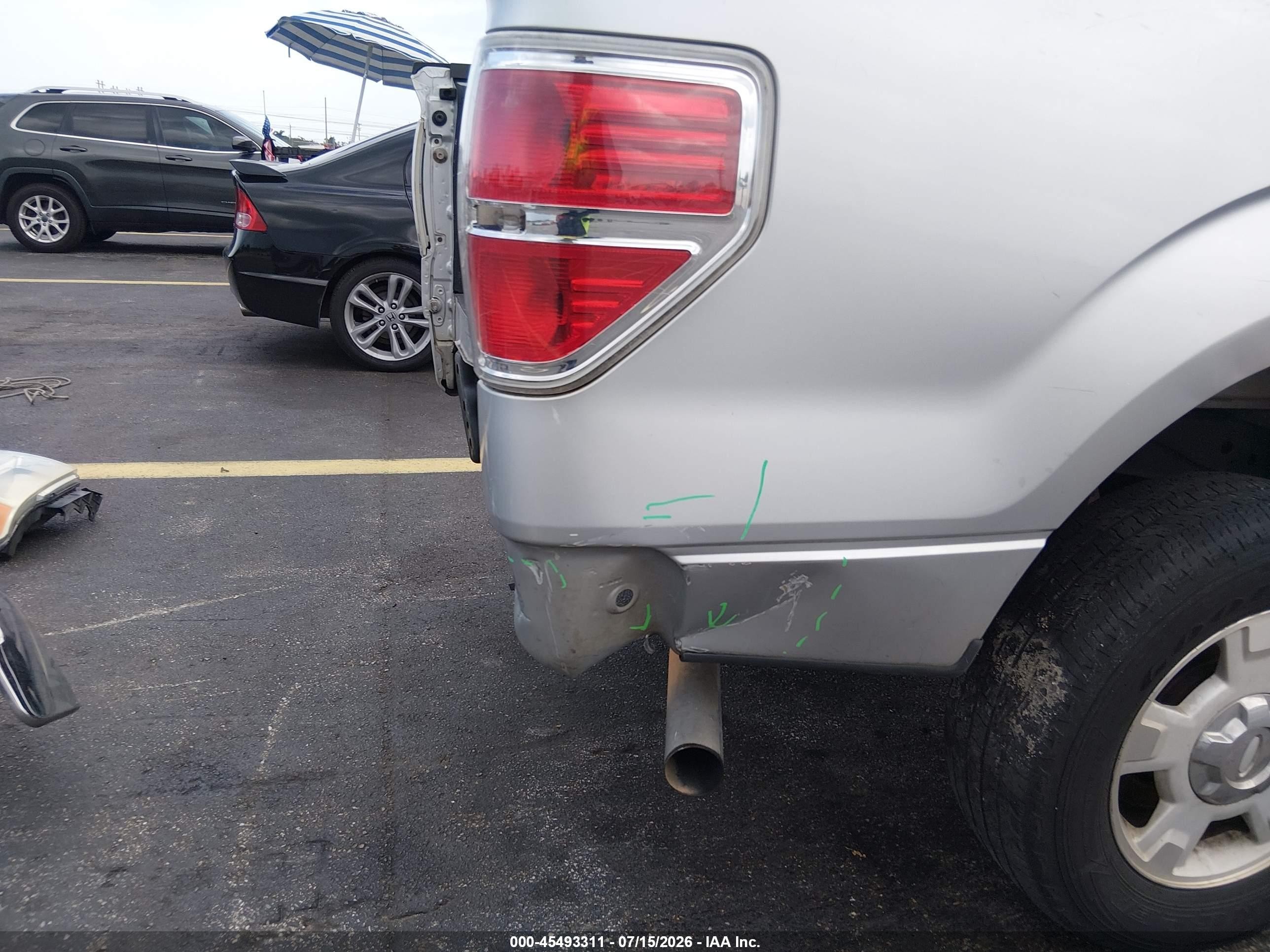 2012 Ford F-150 Fx2/king Ranch/lariat/platinum/xl/xlt Silver vin: 1FTFW1CF2CFD02146