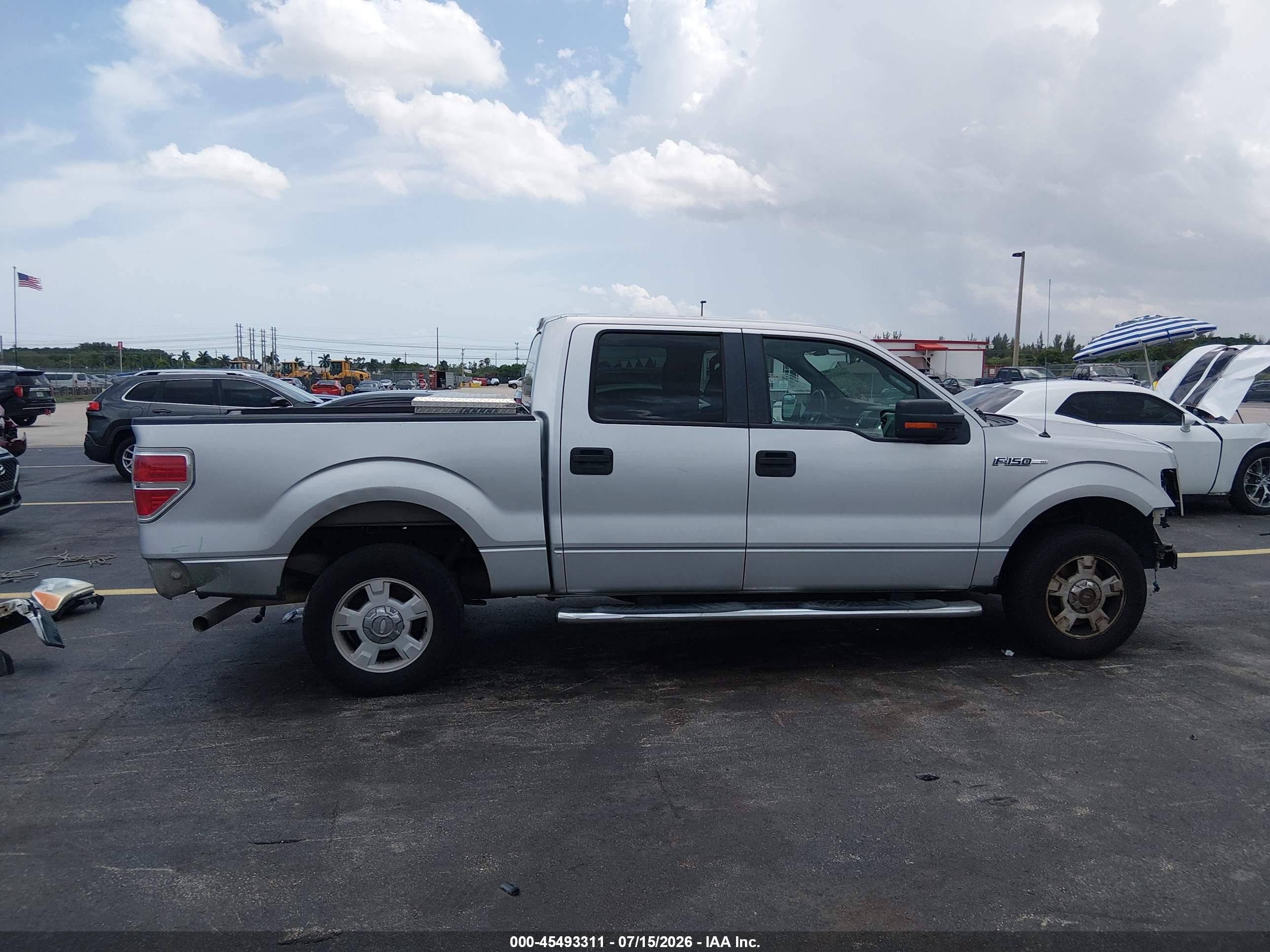 2012 Ford F-150 Fx2/king Ranch/lariat/platinum/xl/xlt Silver vin: 1FTFW1CF2CFD02146