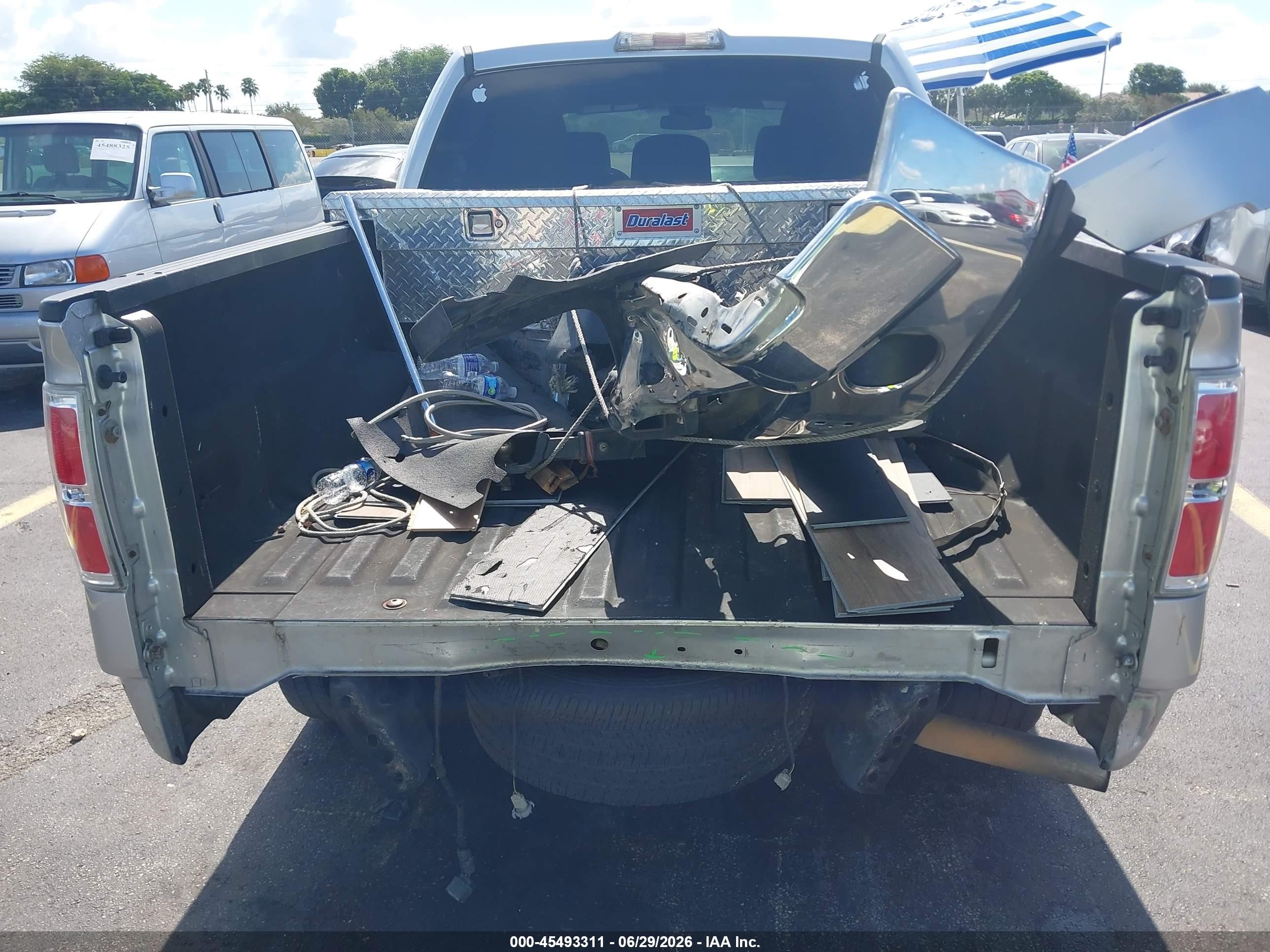 2012 Ford F-150 Fx2/king Ranch/lariat/platinum/xl/xlt Silver vin: 1FTFW1CF2CFD02146