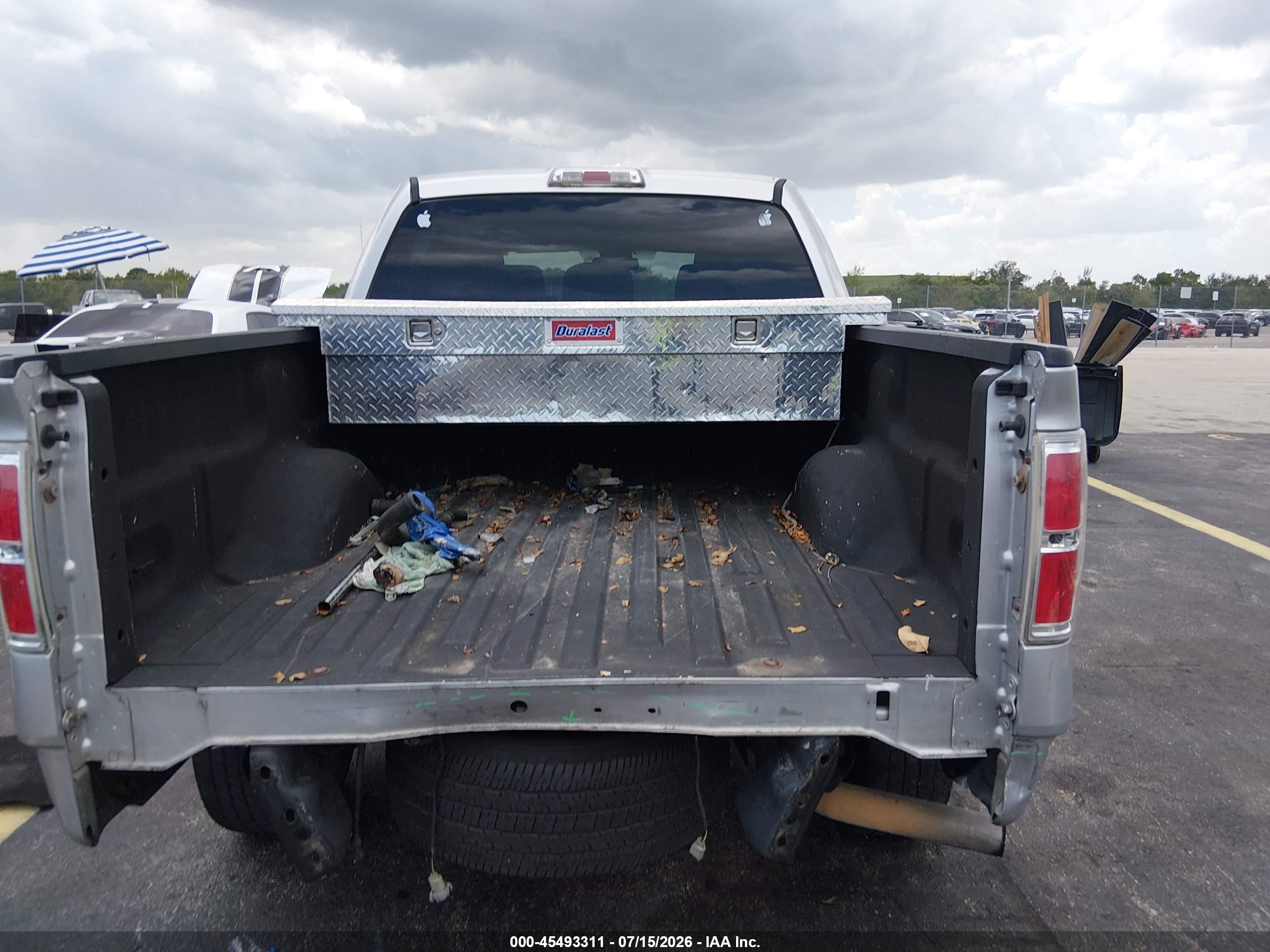 2012 Ford F-150 Fx2/king Ranch/lariat/platinum/xl/xlt Silver vin: 1FTFW1CF2CFD02146