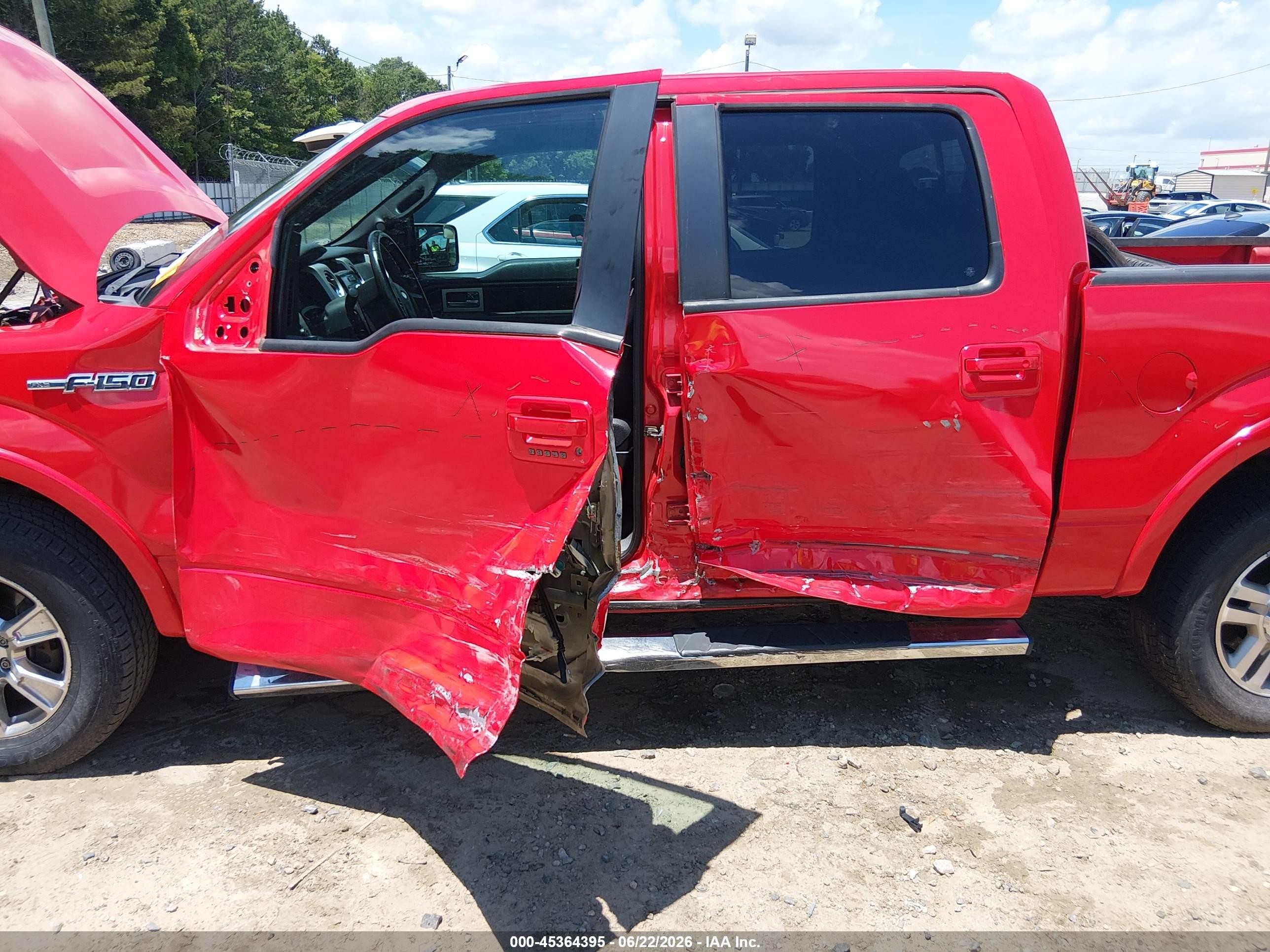 2012 Ford F-150 Fx2 Red vin: 1FTFW1CF2CKD15678