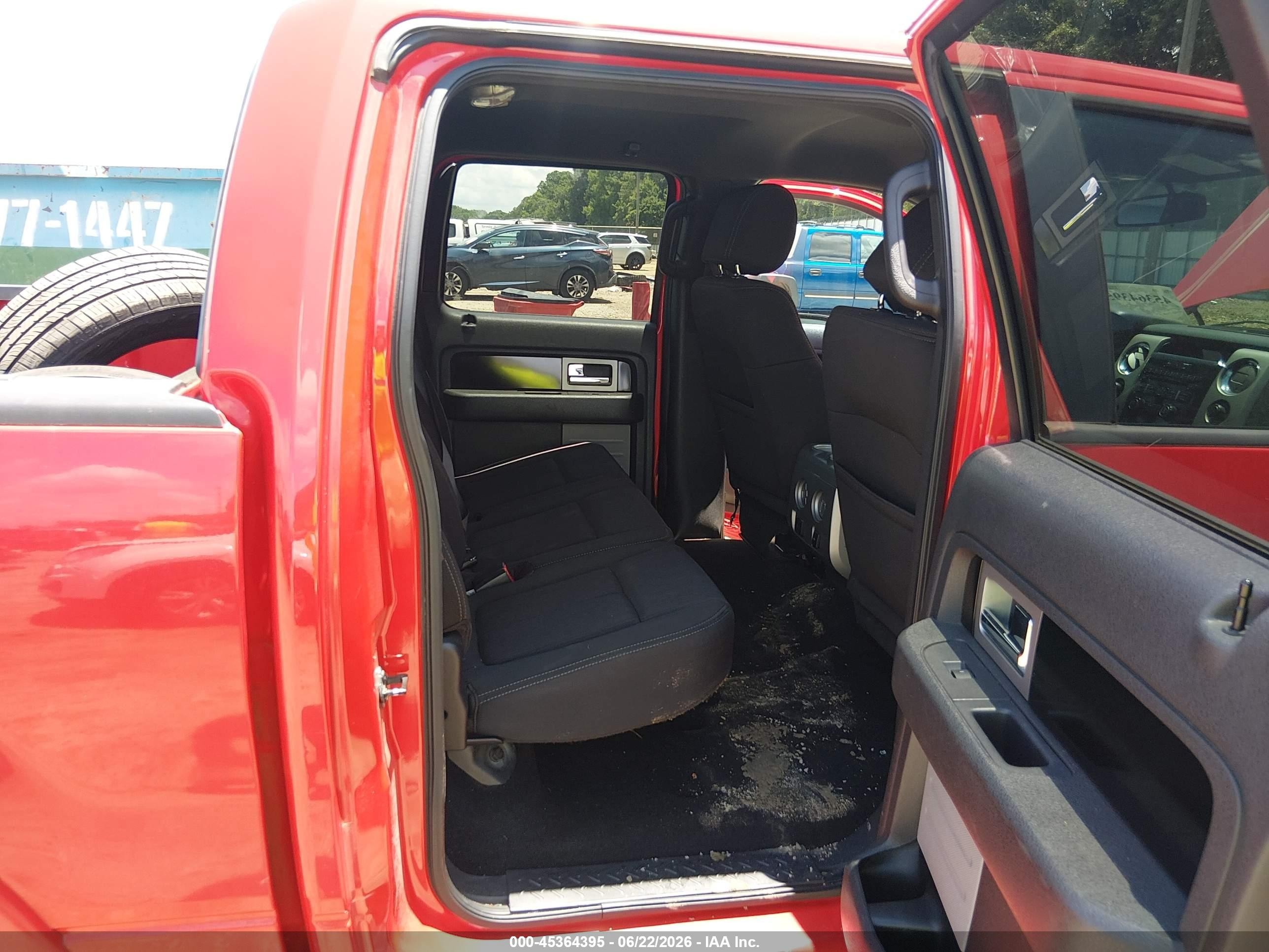 2012 Ford F-150 Fx2 Red vin: 1FTFW1CF2CKD15678