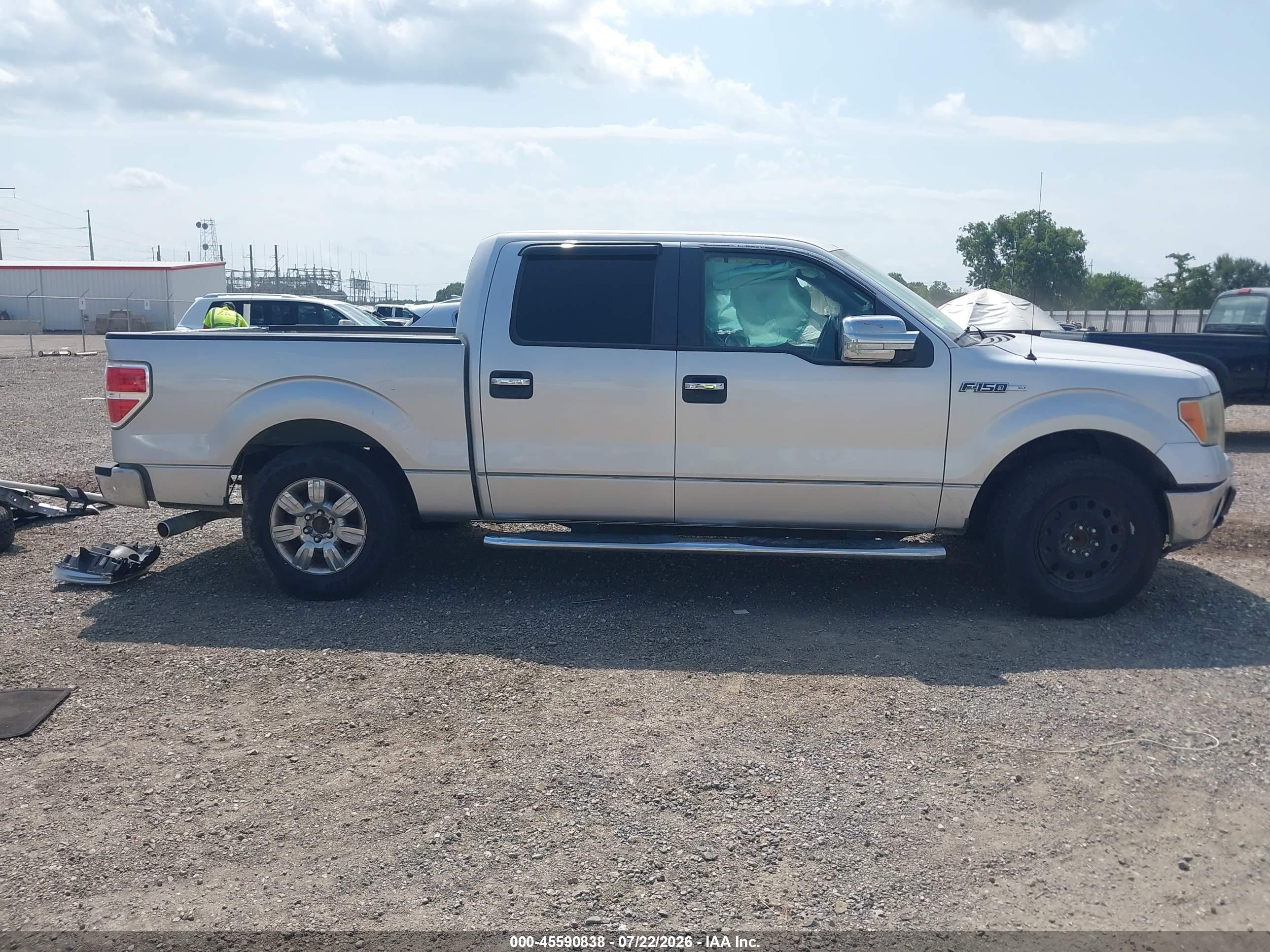 2012 Ford F-150 Xlt Silver vin: 1FTFW1CF2CKE02805