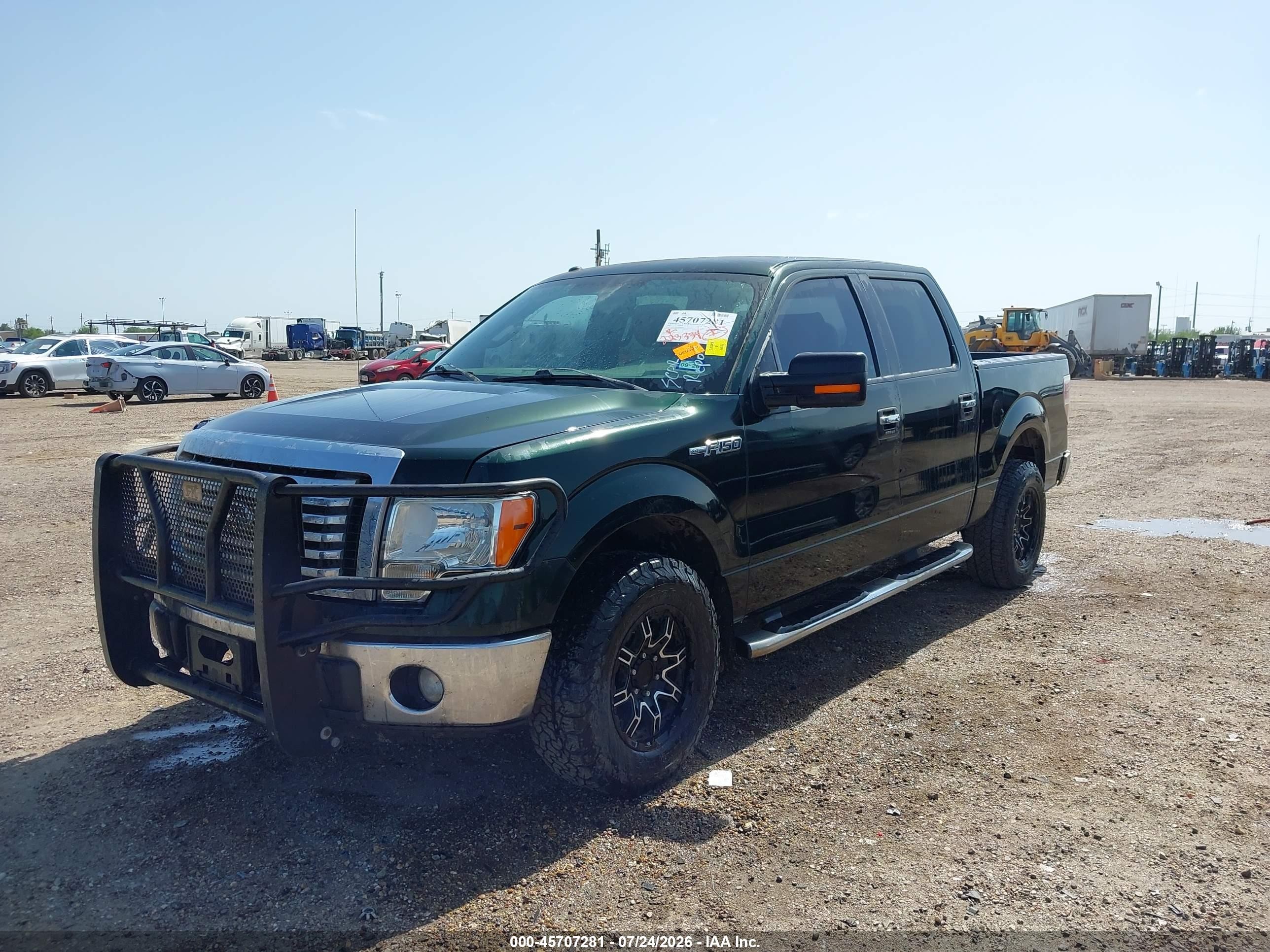2012 Ford F-150 Xlt Green vin: 1FTFW1CF2CKE05252