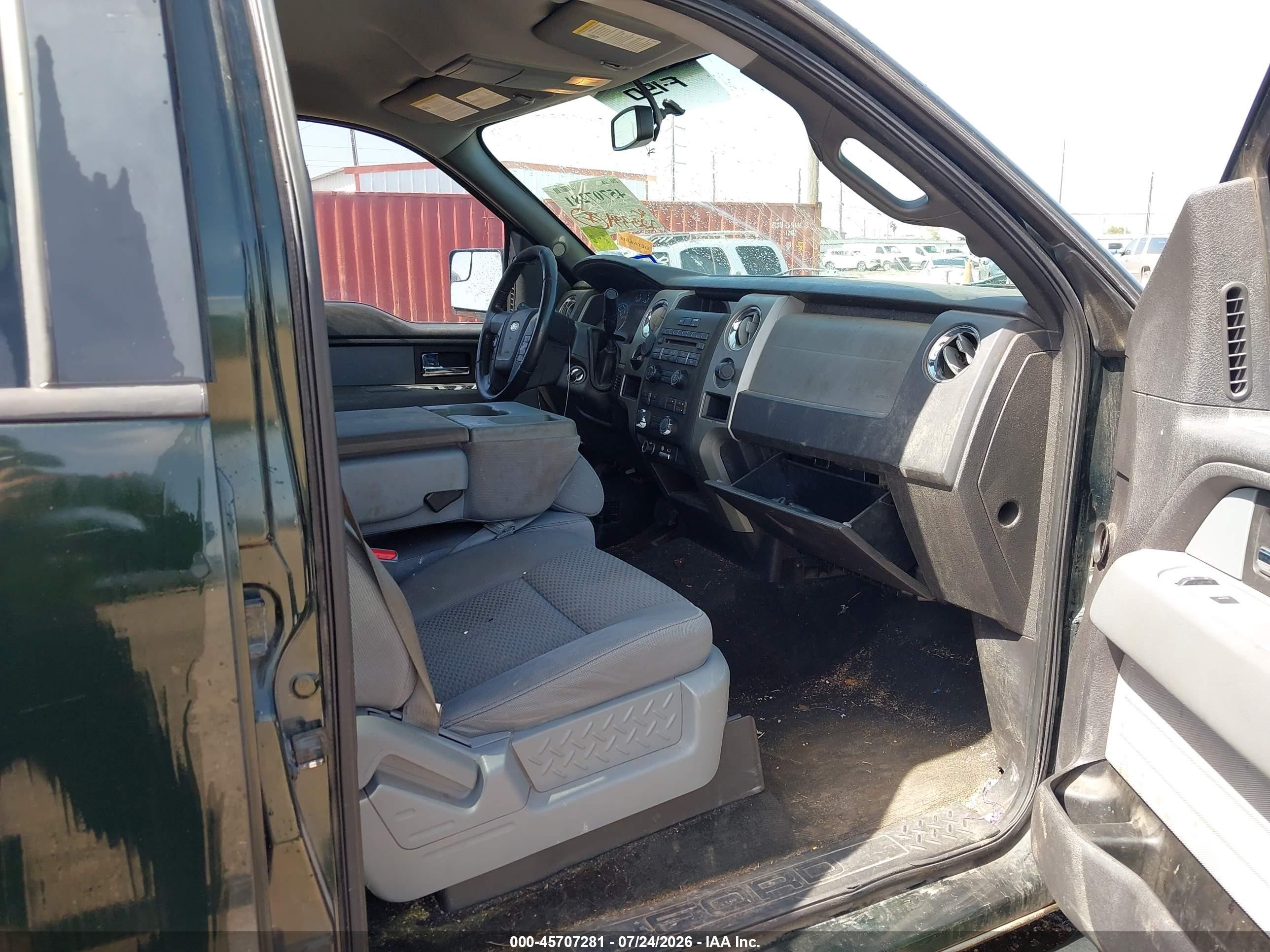 2012 Ford F-150 Xlt Green vin: 1FTFW1CF2CKE05252
