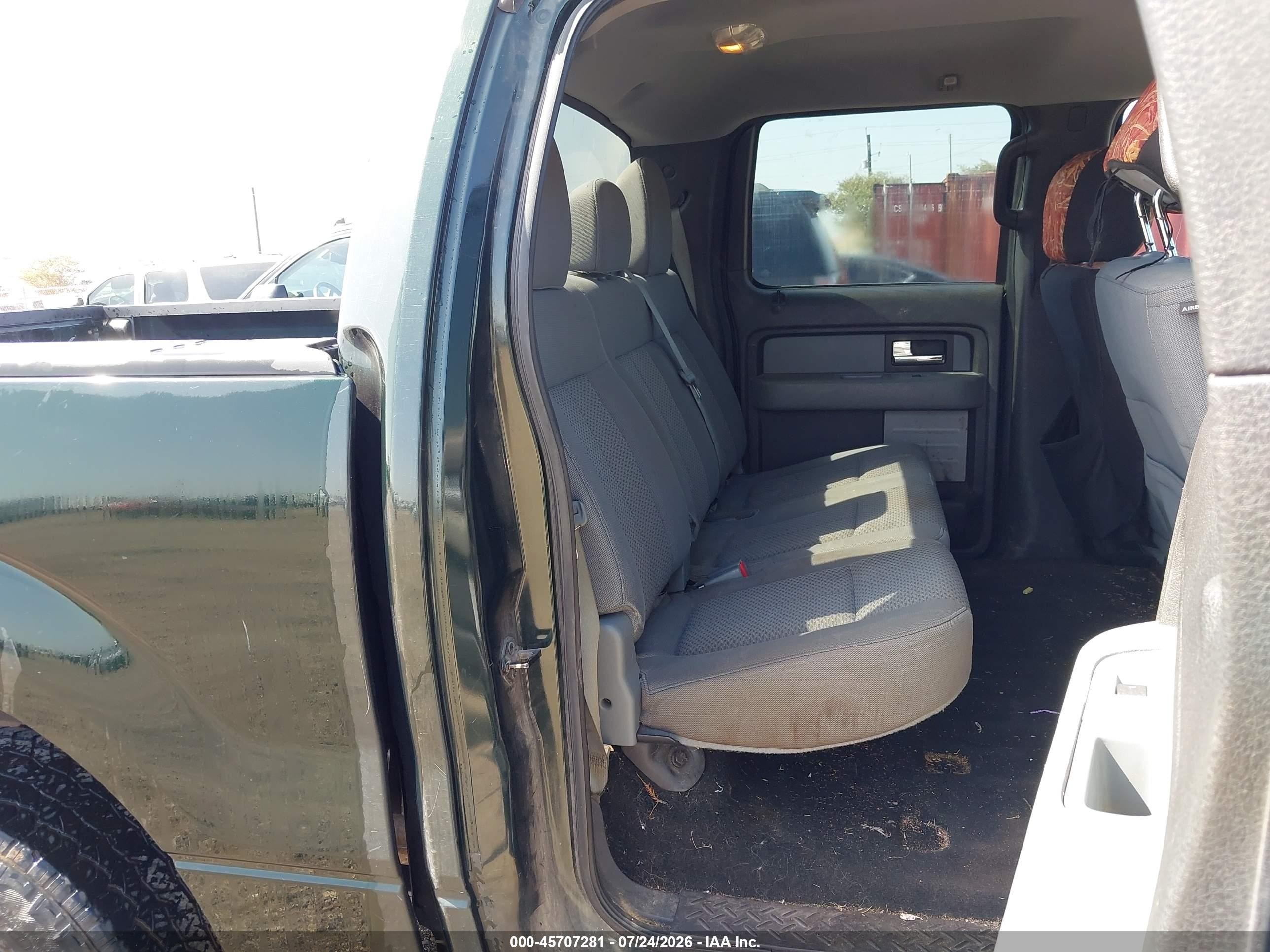 2012 Ford F-150 Xlt Green vin: 1FTFW1CF2CKE05252