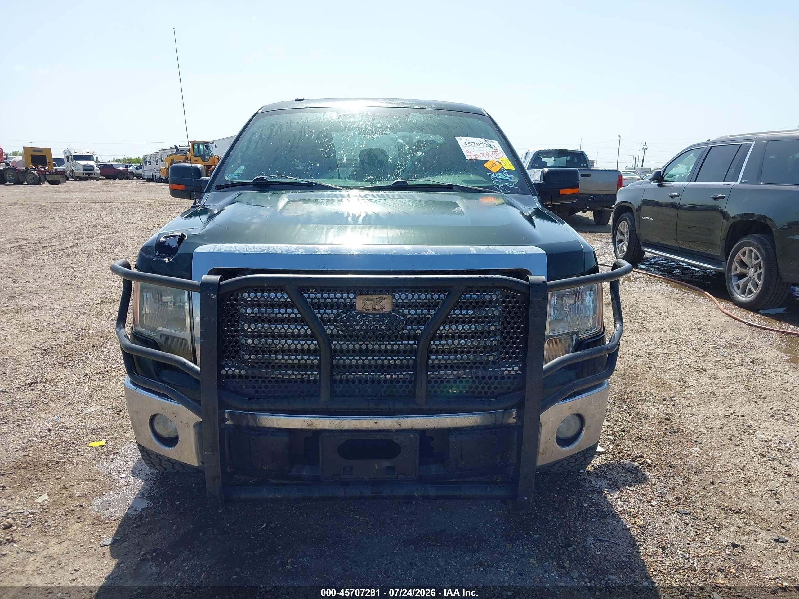 2012 Ford F-150 Xlt Green vin: 1FTFW1CF2CKE05252