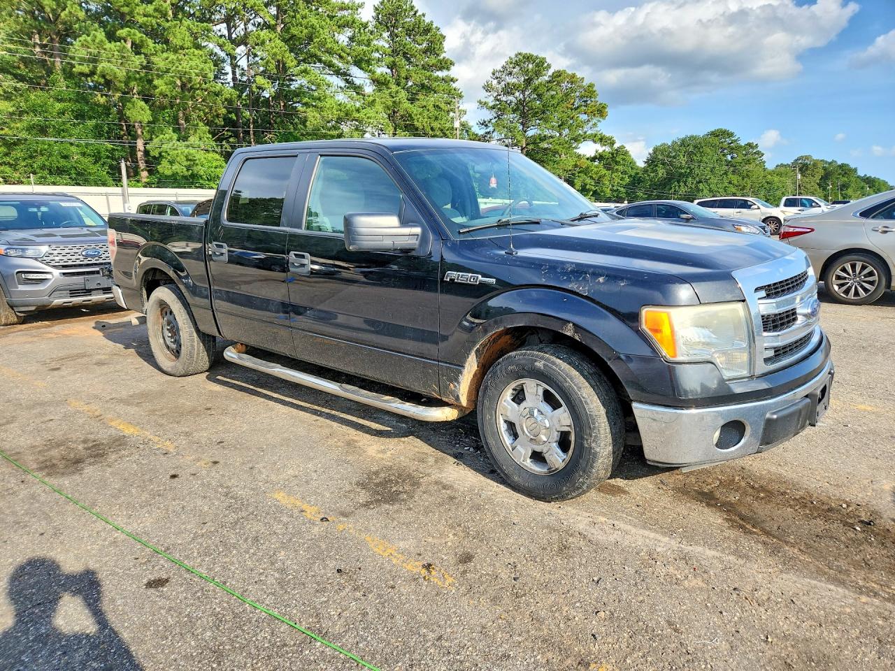 2013 Ford F150 Supercrew Black vin: 1FTFW1CF2DFA32191
